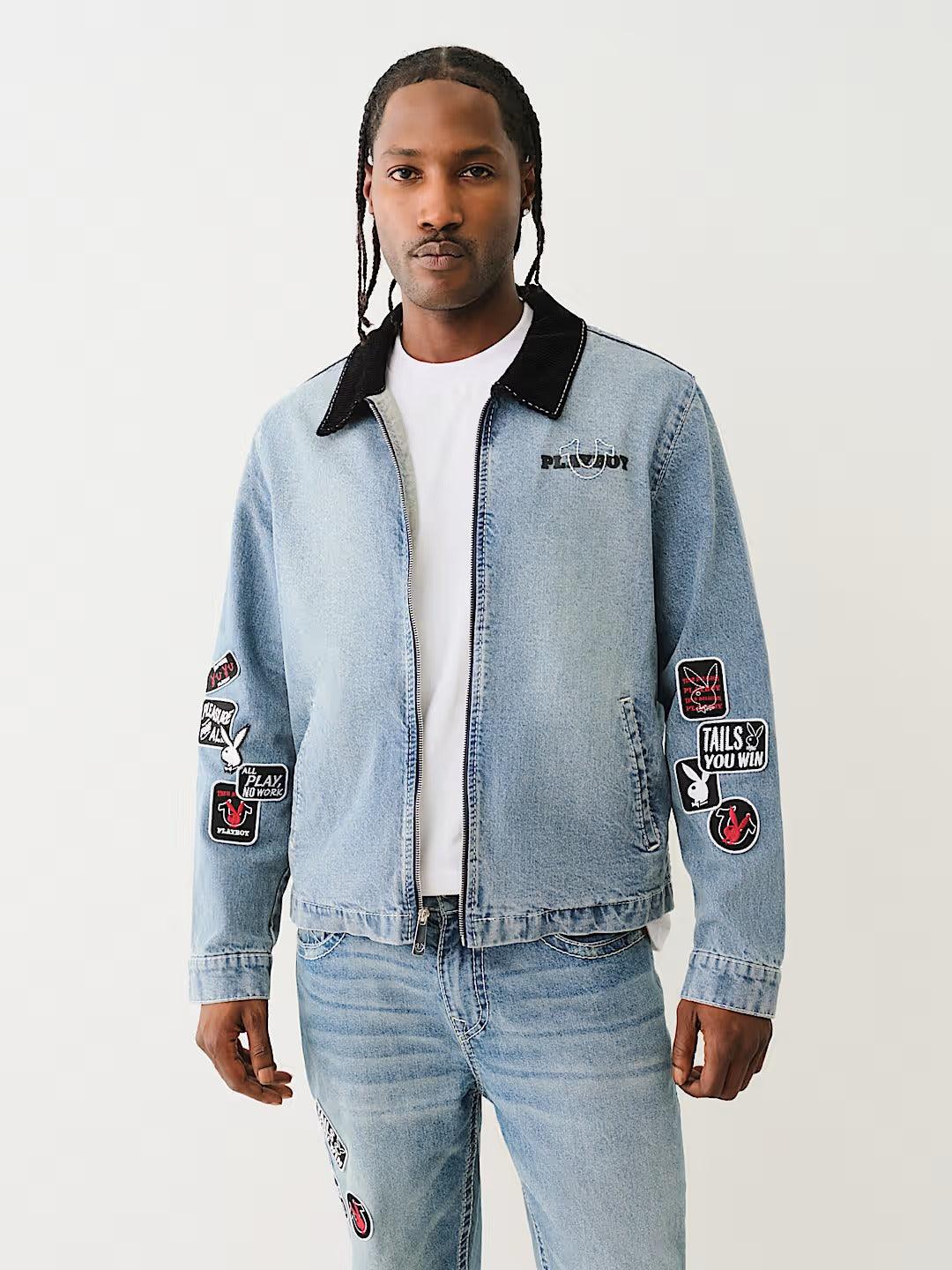 PB X TR BIG T WORK JACKET - TRUE RELIGION MEXICO