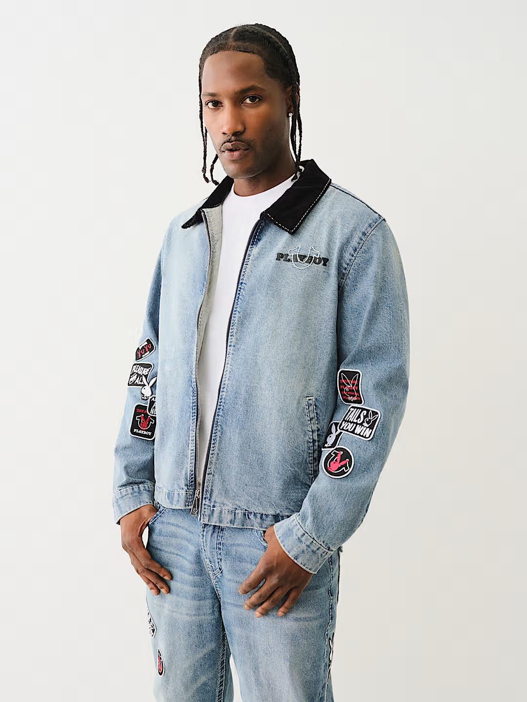 PB X TR BIG T WORK JACKET - TRUE RELIGION MEXICO