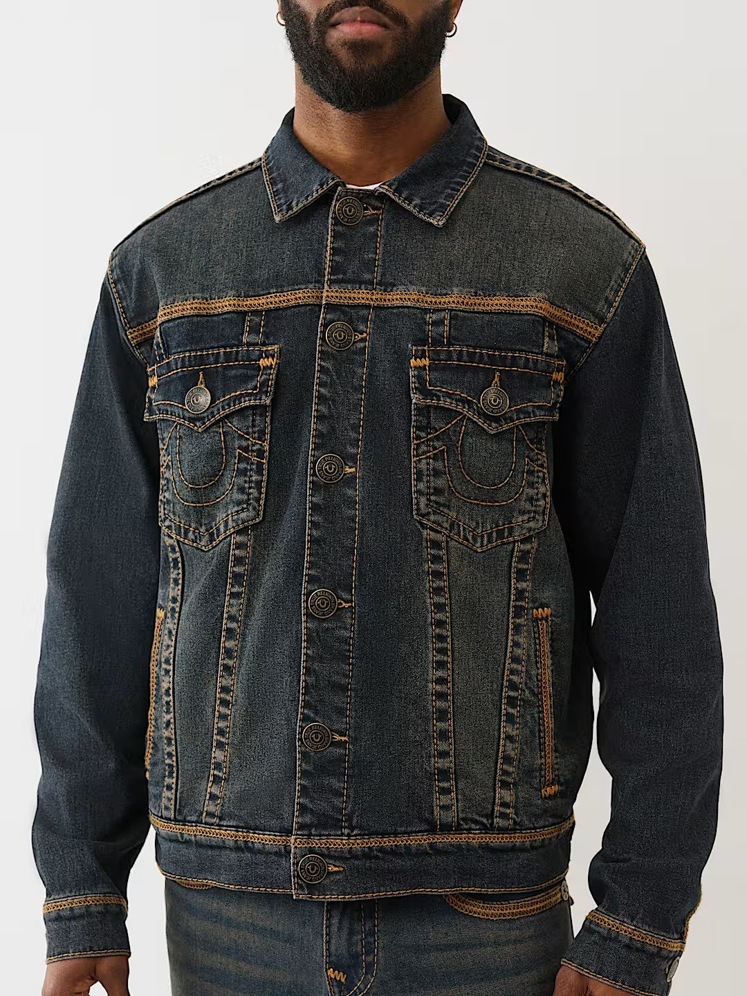 SUPER FLATLOCK TRUCKER JACKET