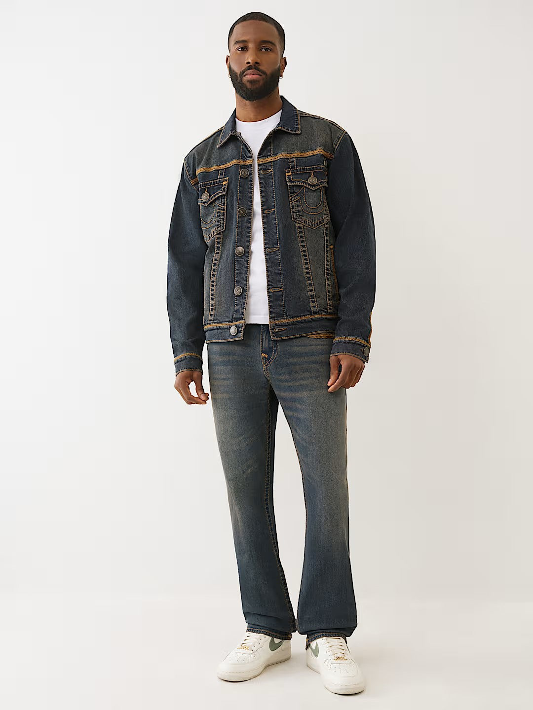 SUPER FLATLOCK TRUCKER JACKET