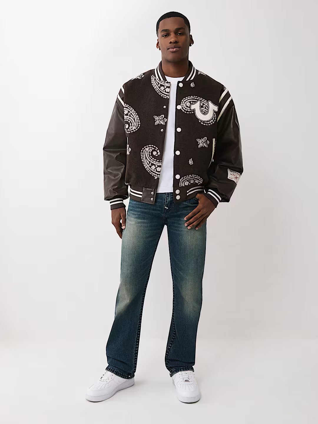 WOOL RETRO VARSITY JACKET