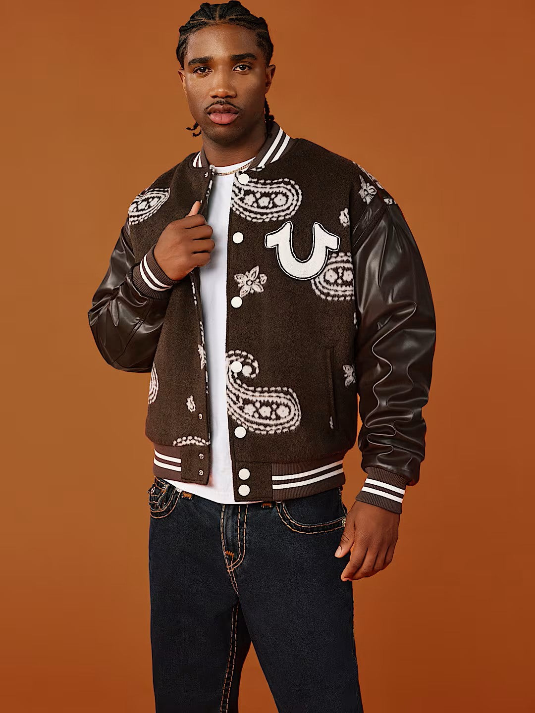 WOOL RETRO VARSITY JACKET