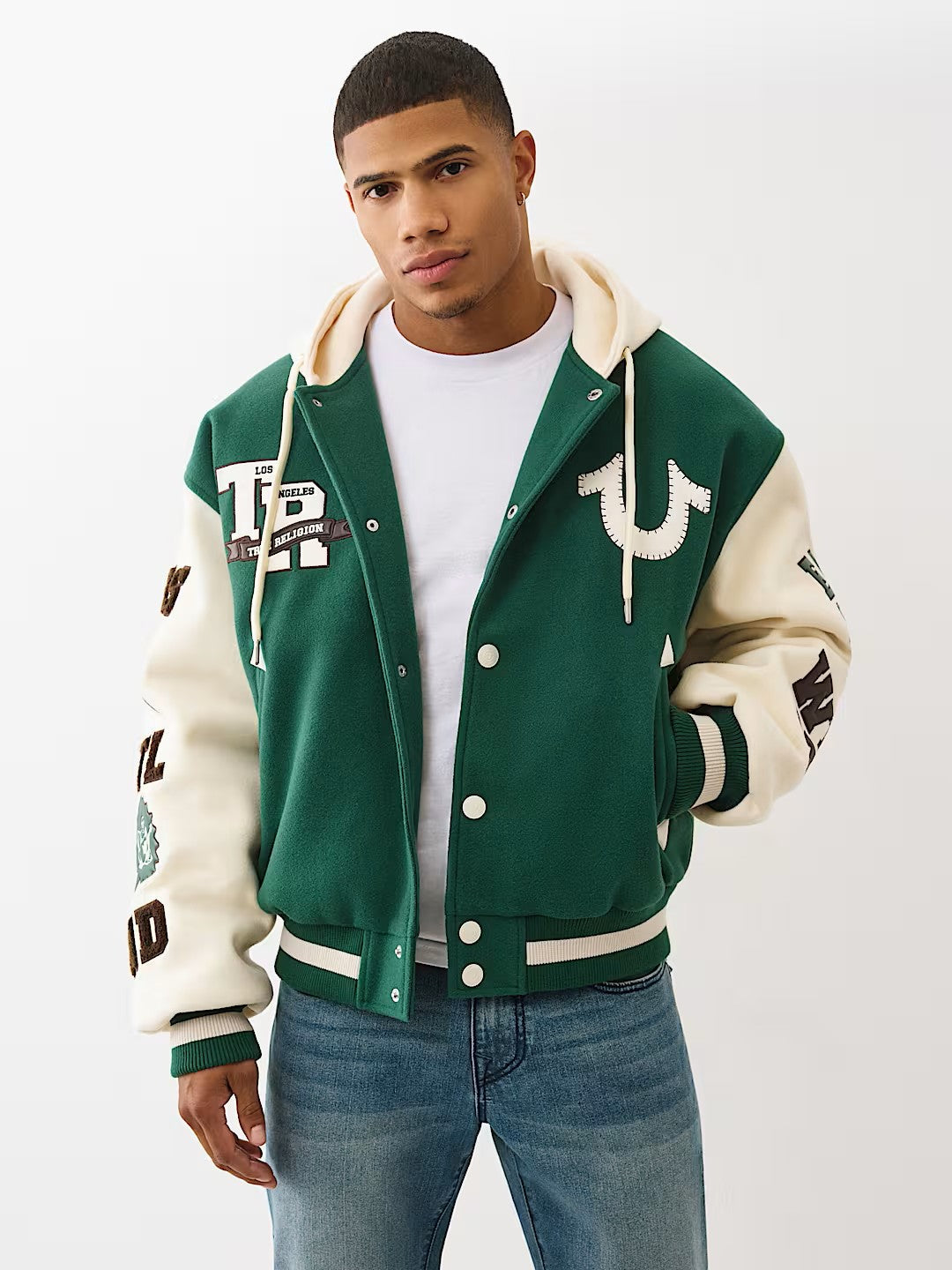 RETRO WOOL VARSITY JACKET