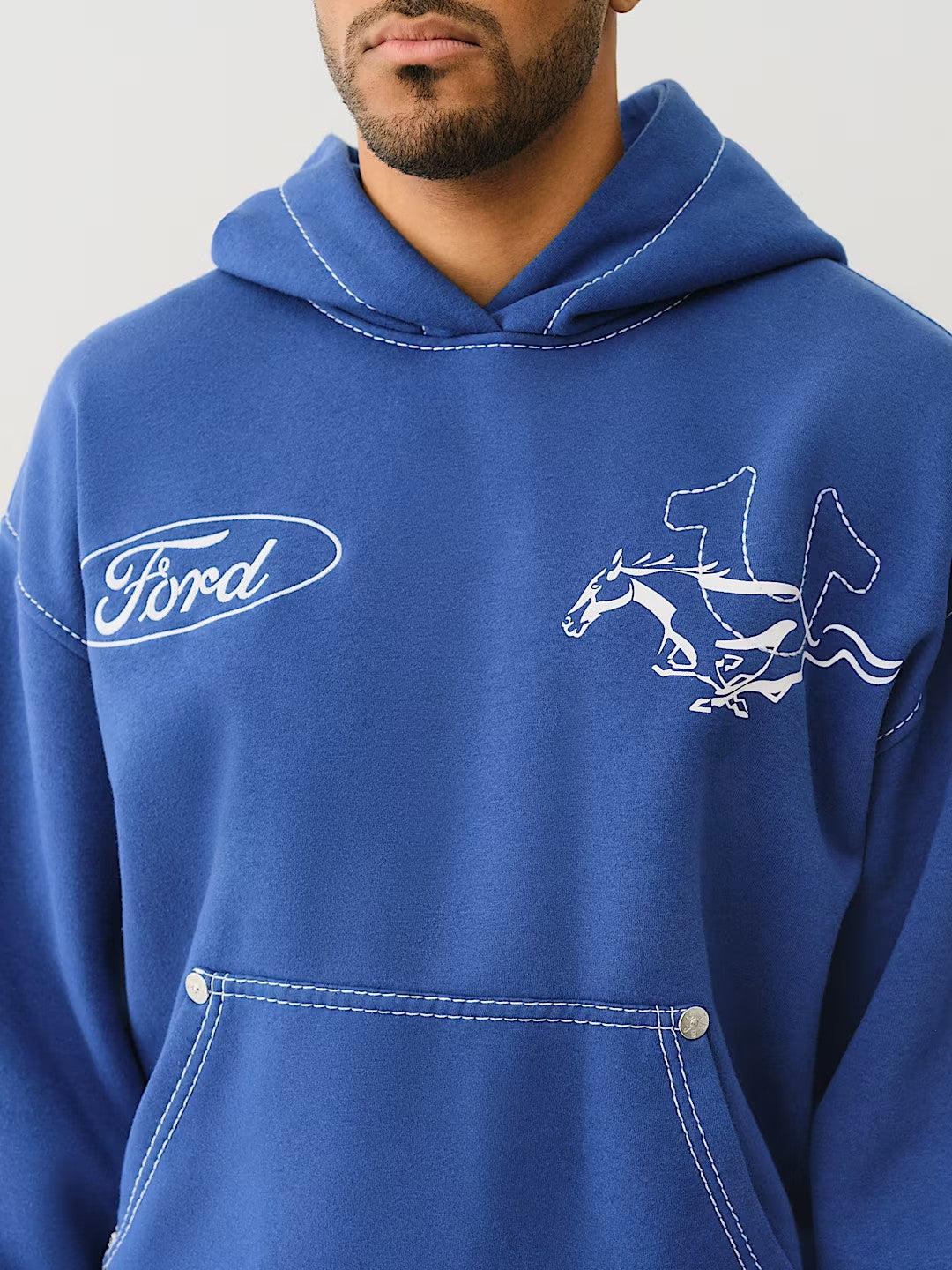 TR X FORD BIG T CINCHED HOODIE