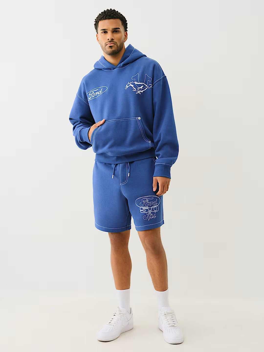 TR X FORD BIG T CINCHED HOODIE