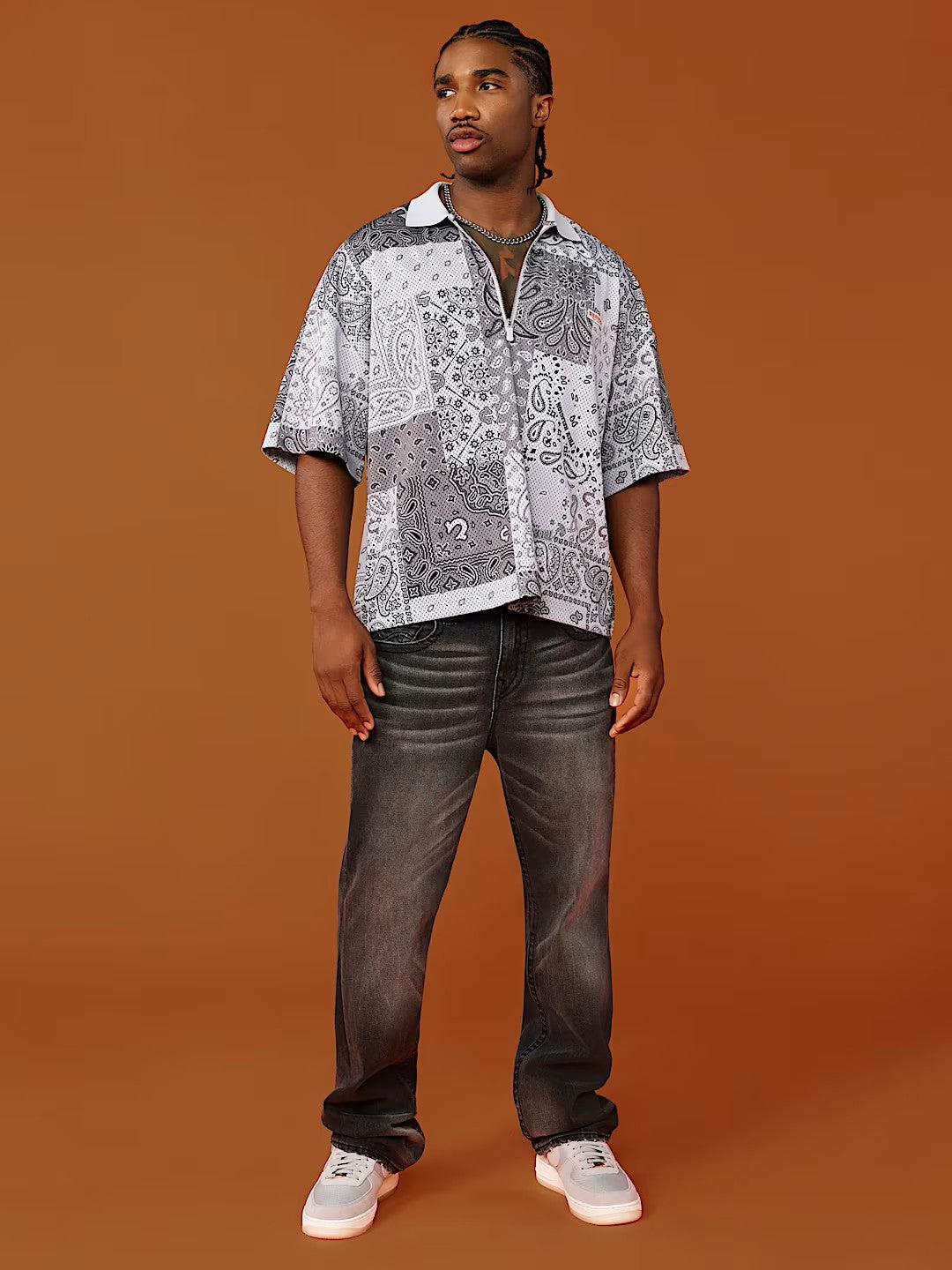 BILLY SN NF EB BANDANA HS 34IN