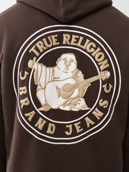 LOGO SEAL SHERPA ZIP HOODIE