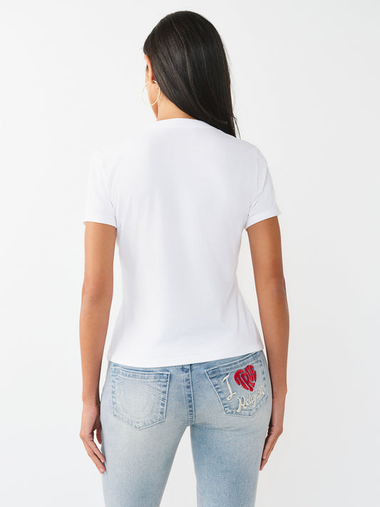 I LOVE TRUE CLASSIC CREW TEE