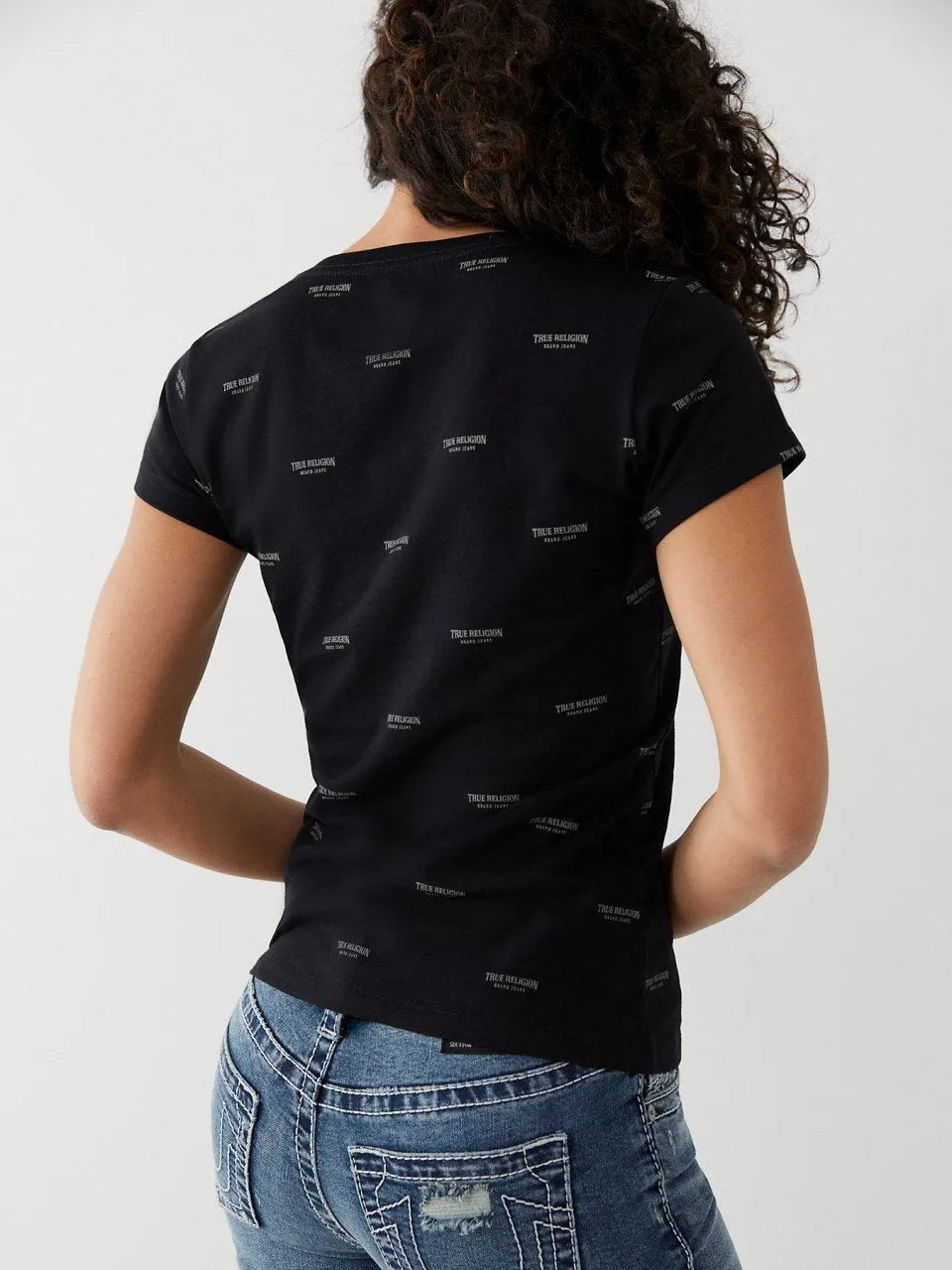 MONOGRAM TR SLIM VNECK - TRUE RELIGION MEXICO