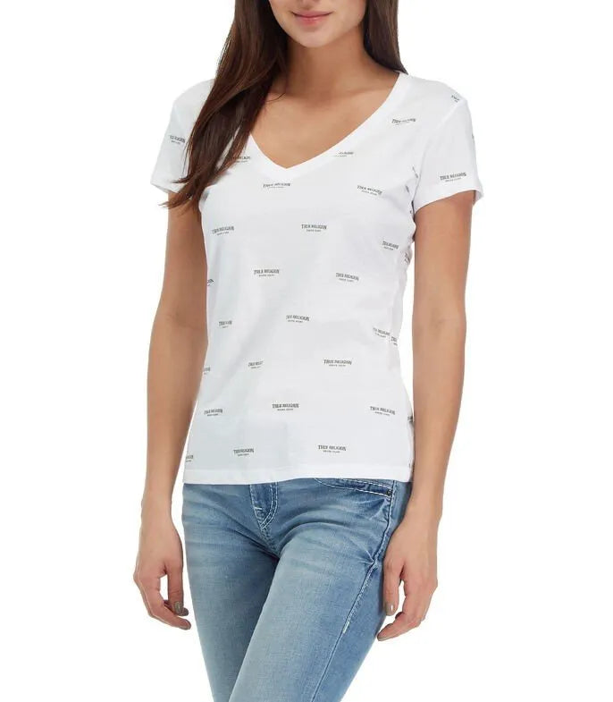 MONOGRAM TR SLIM VNECK - TRUE RELIGION MEXICO