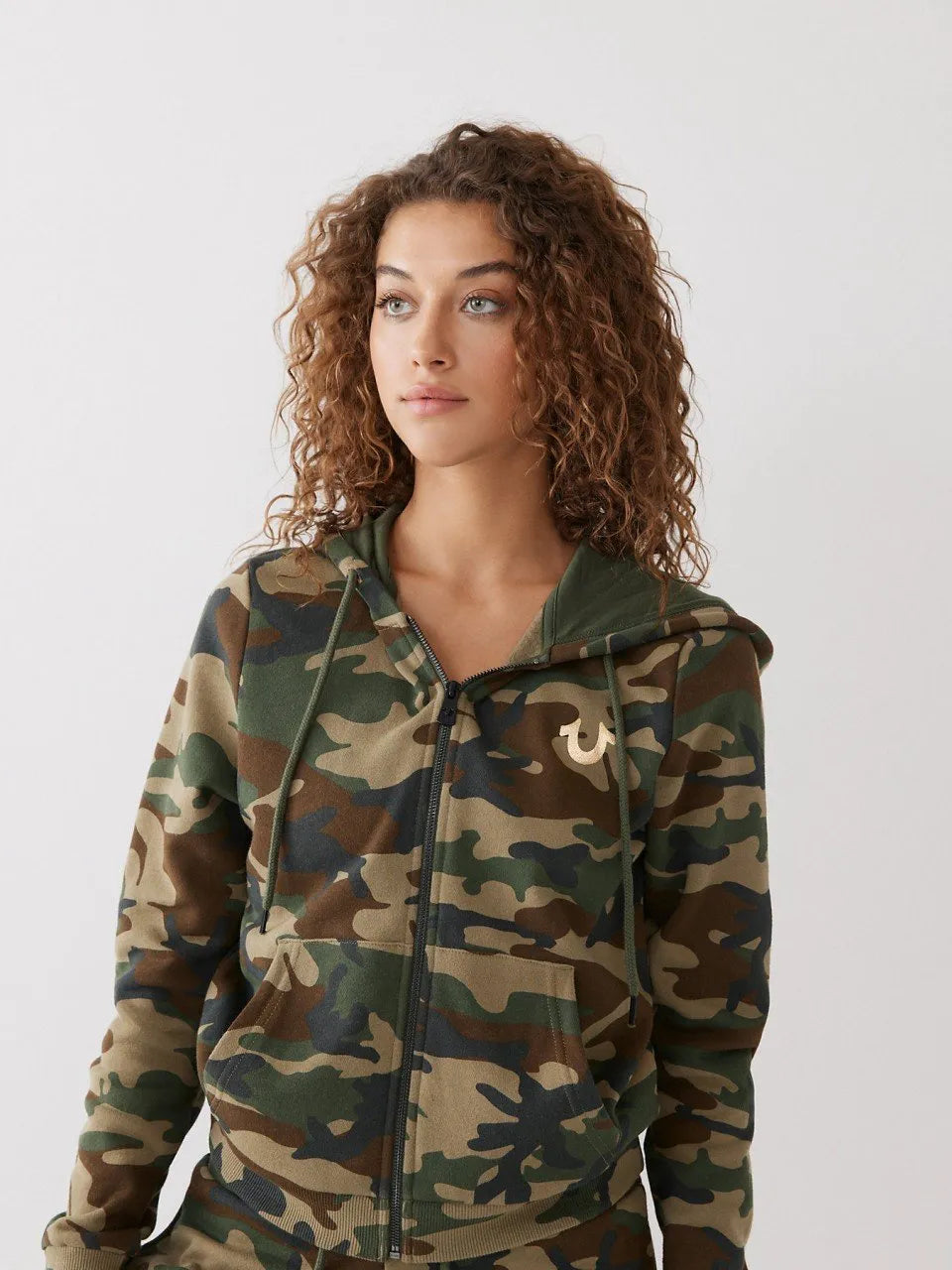 CAMO BUDDHA CLASSIC ZIP HOODIE - TRUE RELIGION MEXICO
