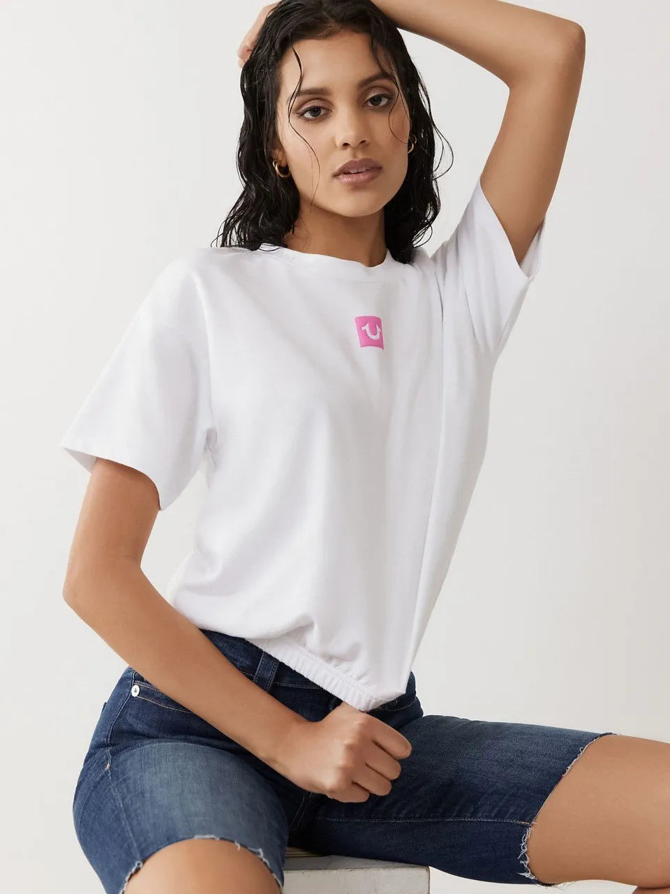 CINCHED SS TOP - TRUE RELIGION MEXICO