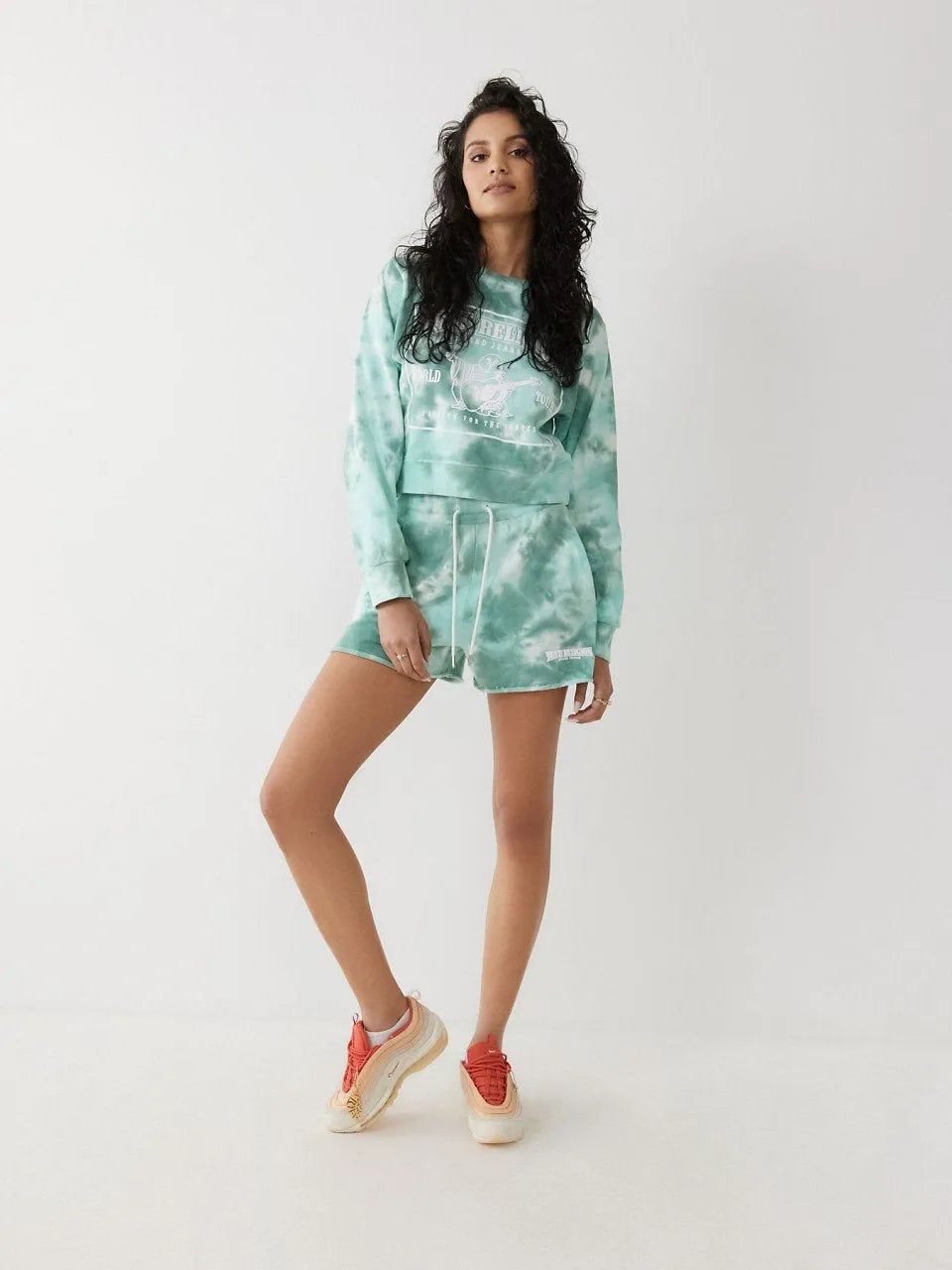 TIE DYE SHRUNKEN SWEATSHIRT - TRUE RELIGION MEXICO