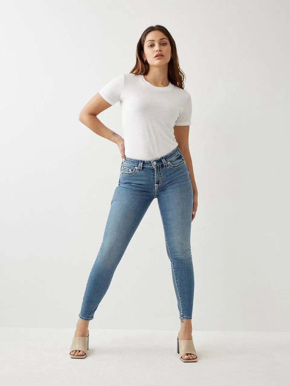 HALLE MR SUPER SKINNY SUPER T - TRUE RELIGION MEXICO