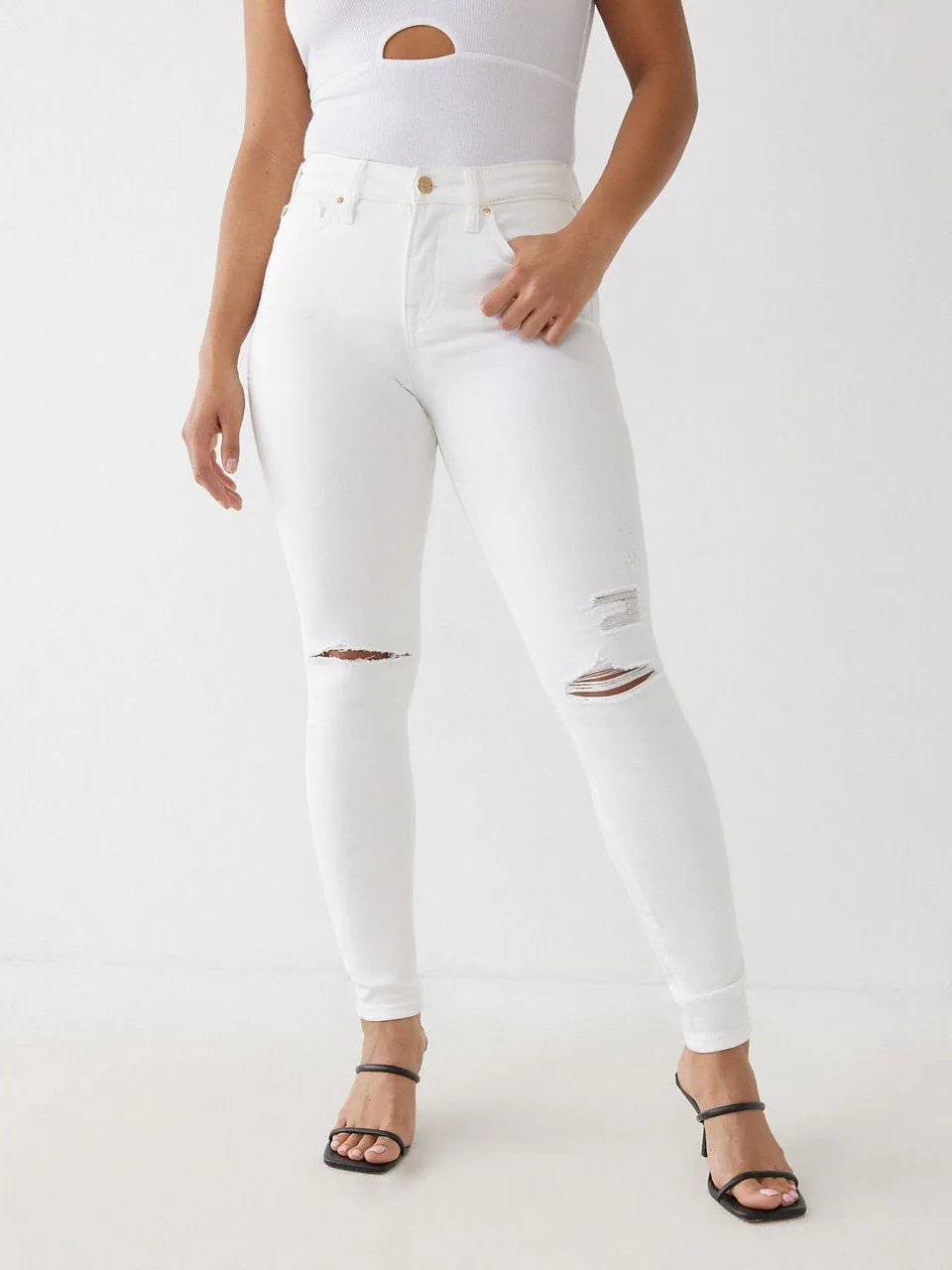 HALLE HIGH RISE SUPER SKINNY - TRUE RELIGION MEXICO