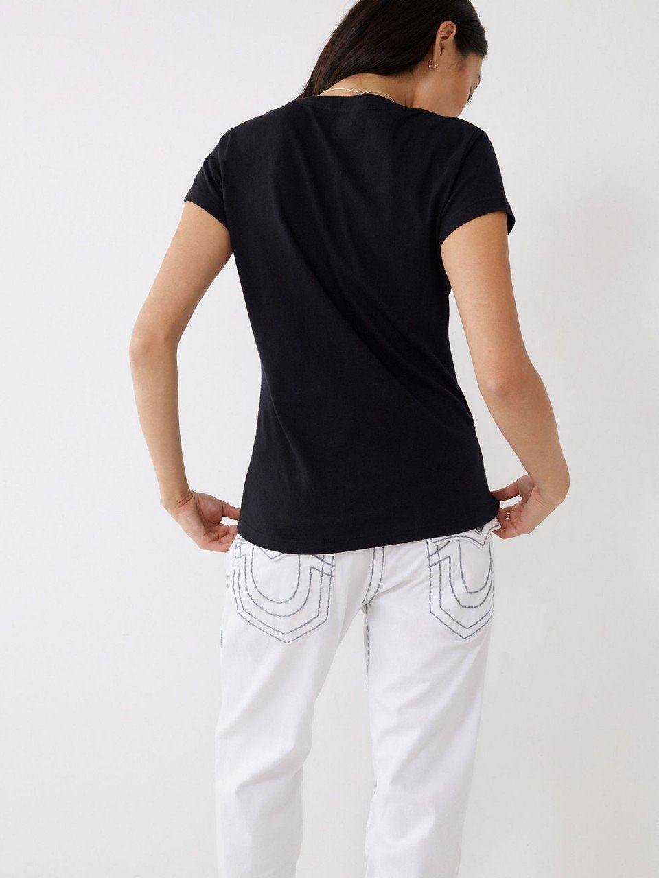 ALLOVER BUDDHA SLIM V TEE - TRUE RELIGION MEXICO