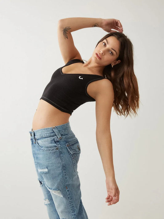 CROP CONTRAST TANK - TRUE RELIGION MEXICO