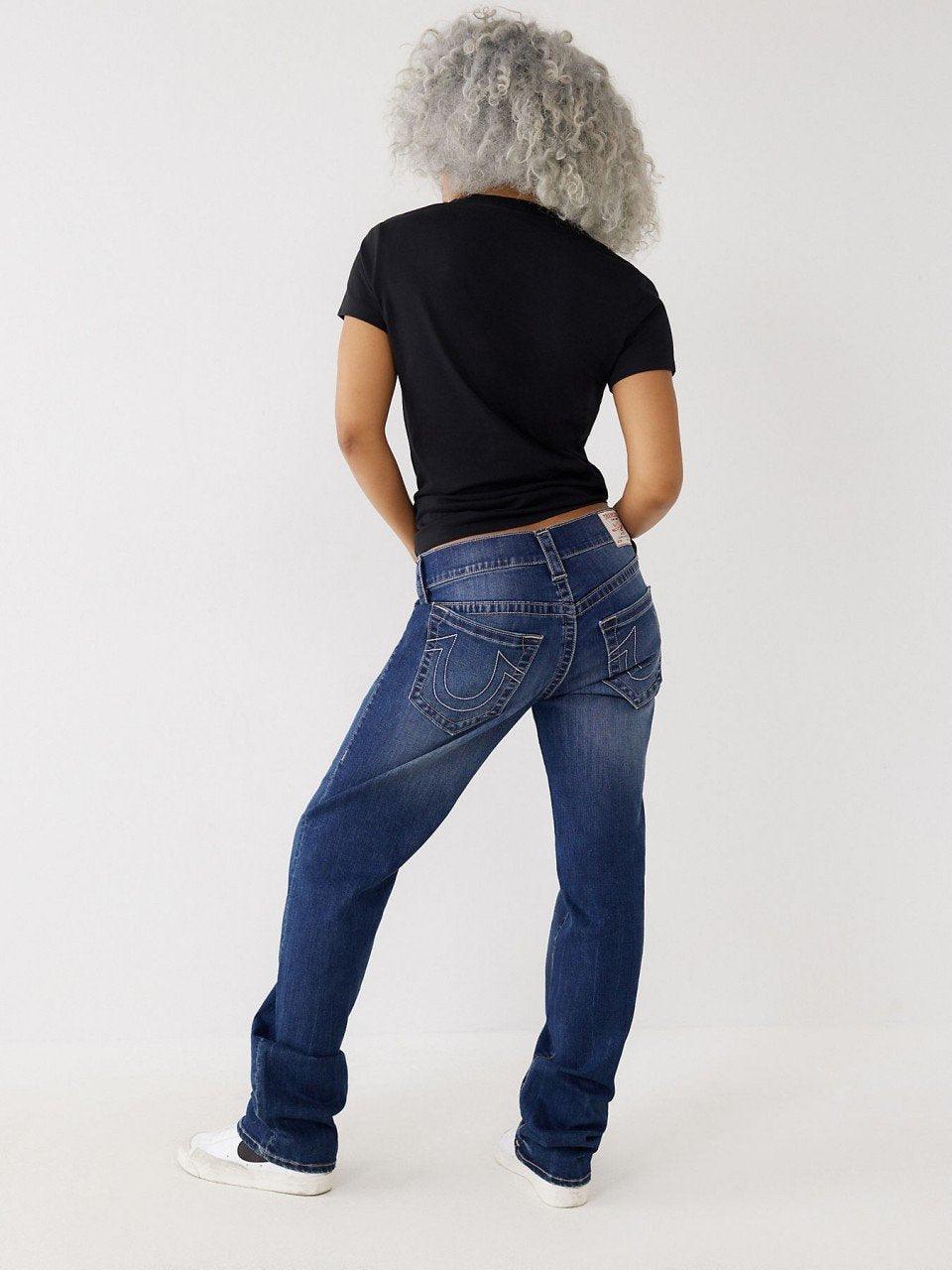 STENCIL LOGO SLIM CREW TEE - TRUE RELIGION MEXICO