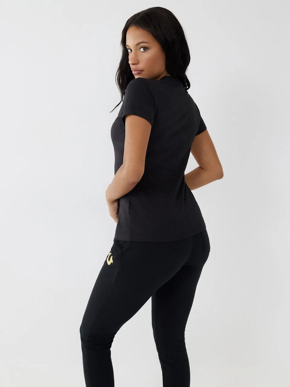 CRYSTAL BUDDHA SLIM CREW TEE - TRUE RELIGION MEXICO
