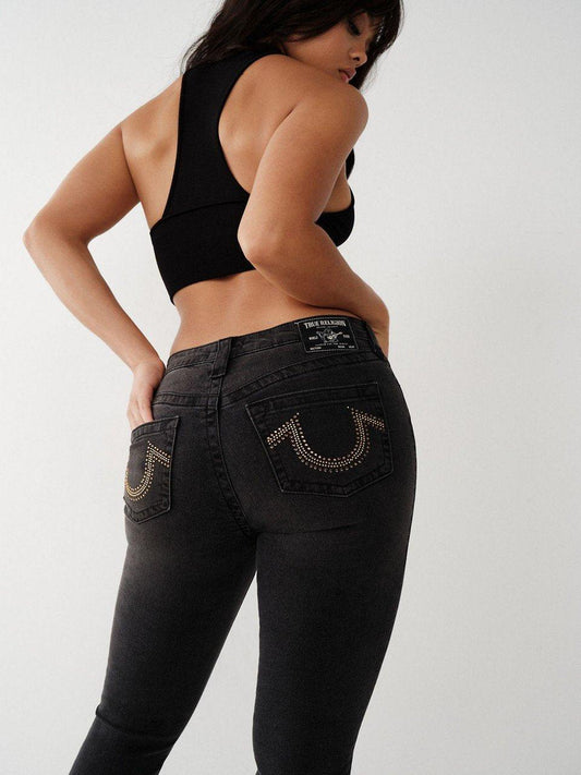 CRYSTAL HALLE MID RISE SKINNY - TRUE RELIGION MEXICO