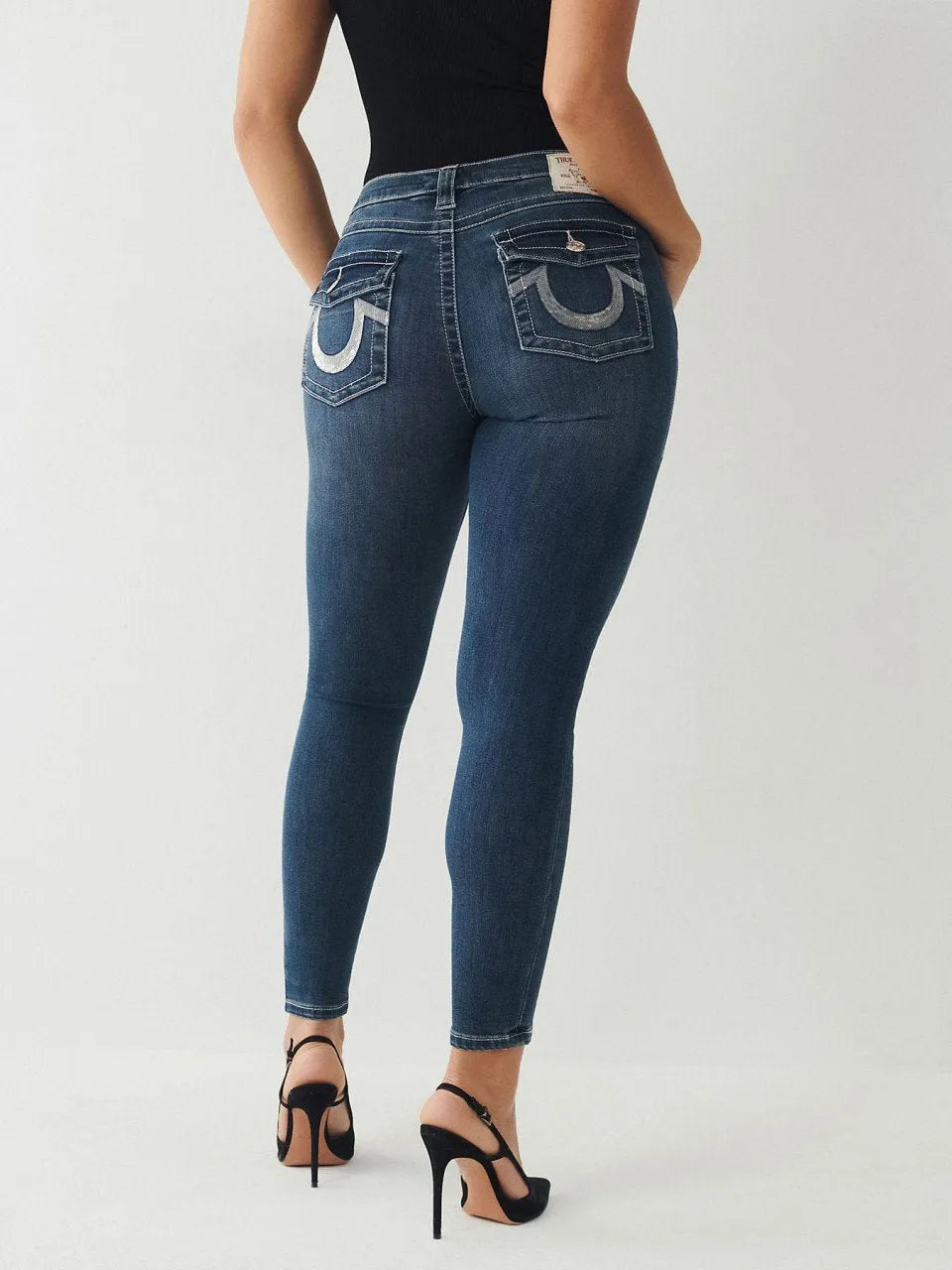 SEQUIN HALLE MID RISE SKINNY - TRUE RELIGION MEXICO