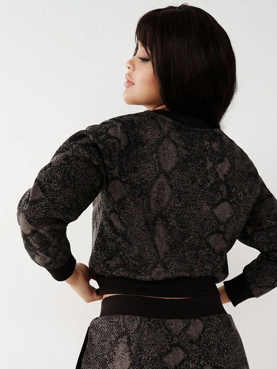 PYTHON SHRUNKEN SWEATSHIRT - TRUE RELIGION MEXICO
