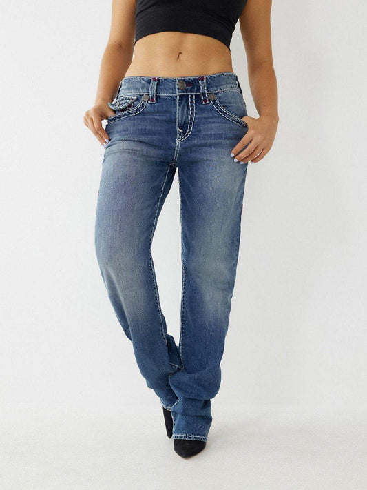 RICKI RLXED STRGT SUPER T FLAP - TRUE RELIGION MEXICO