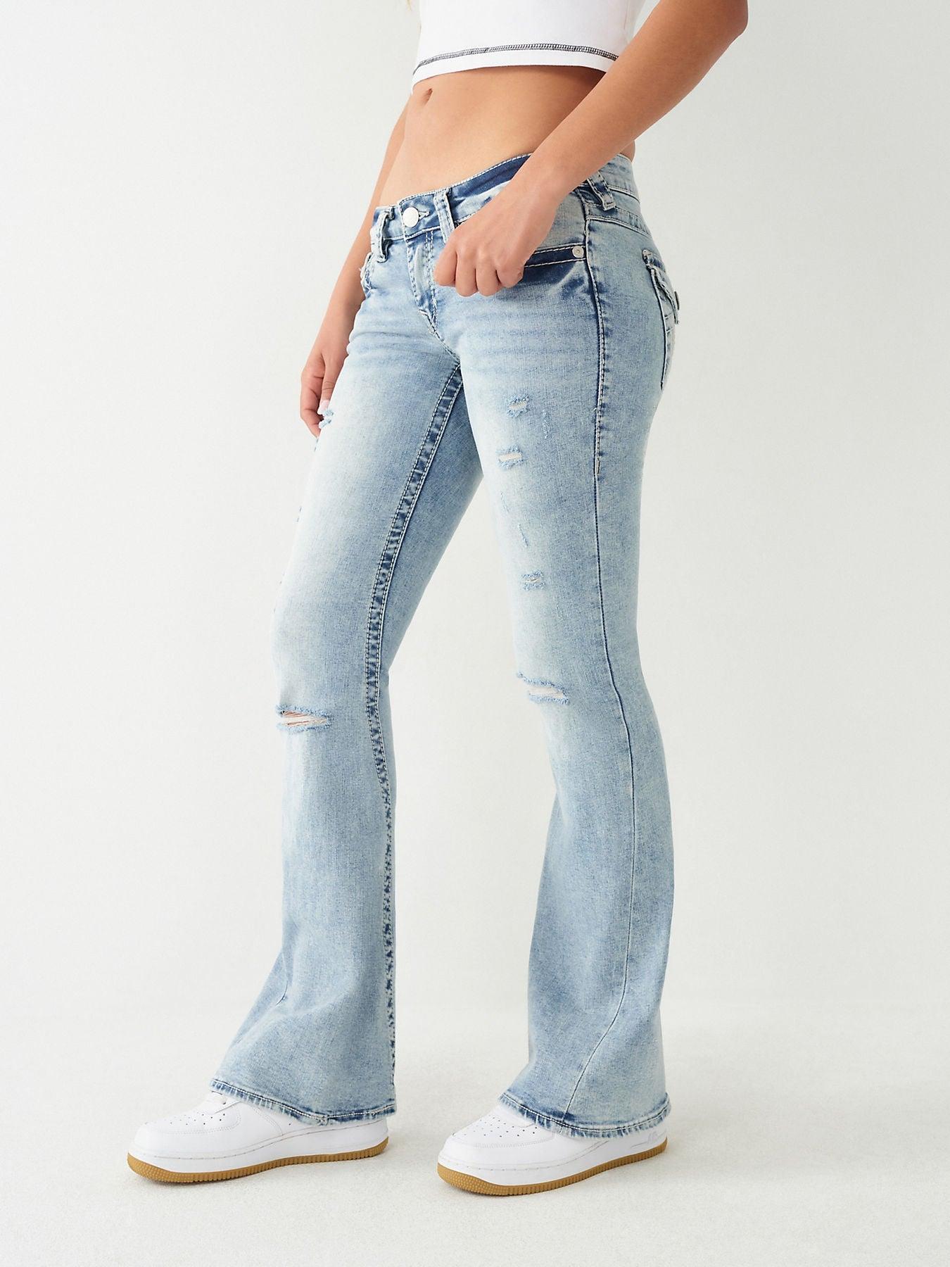 JOEY LOW RISE FLARE BIG T - TRUE RELIGION MEXICO