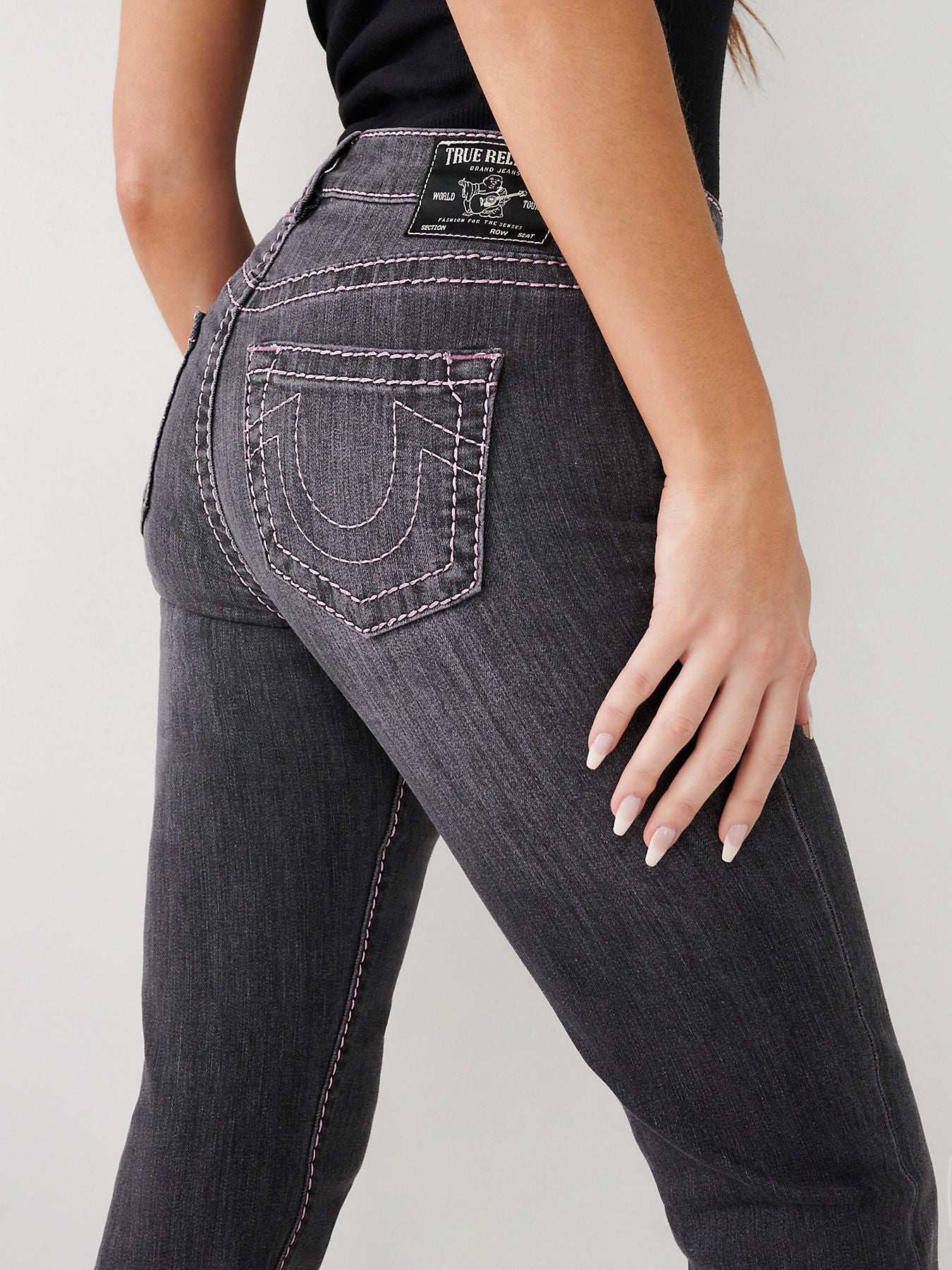 BECCA MR BOOTCUT LUREX BIG T