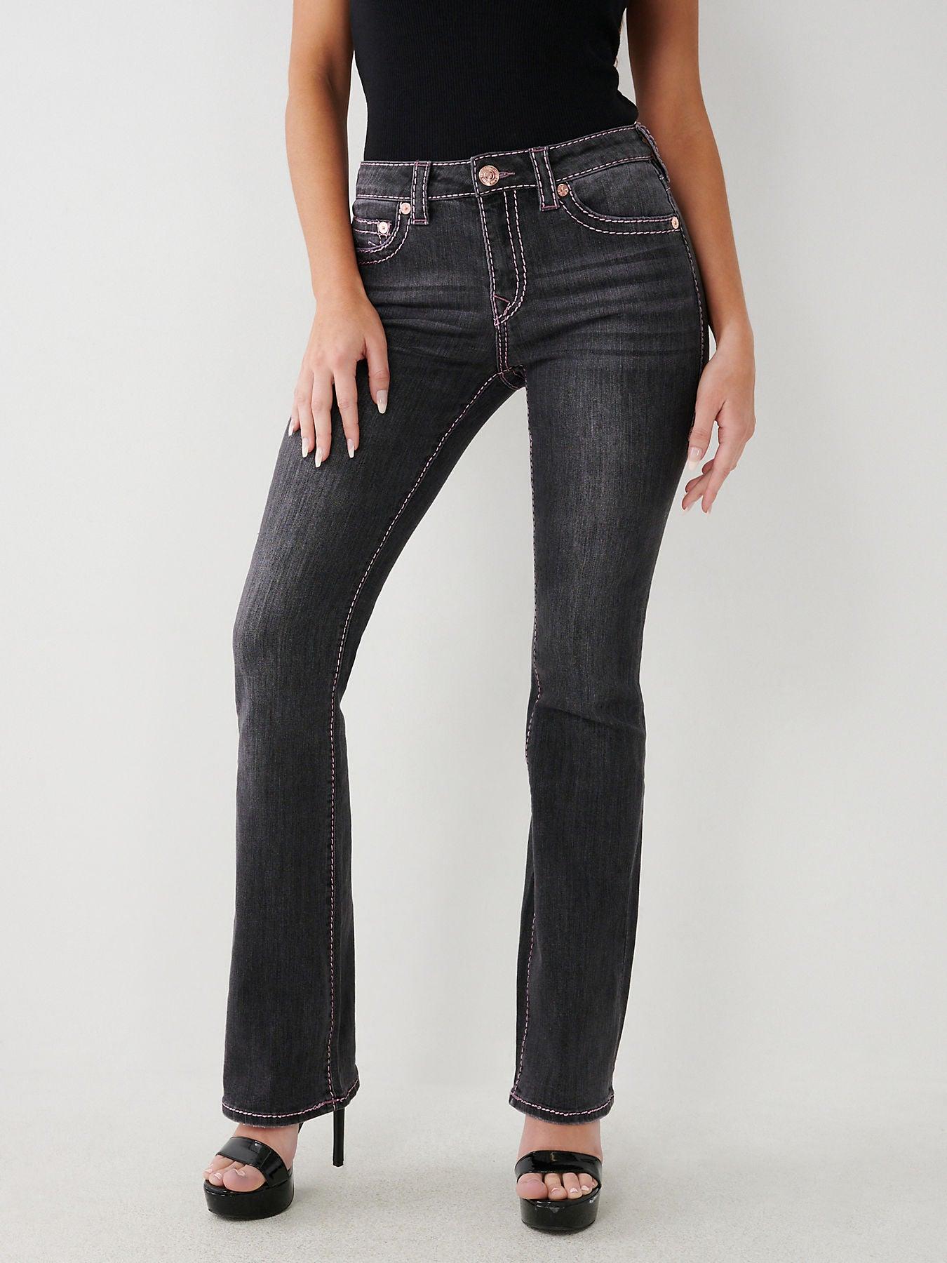 BECCA MR BOOTCUT LUREX BIG T - TRUE RELIGION MEXICO