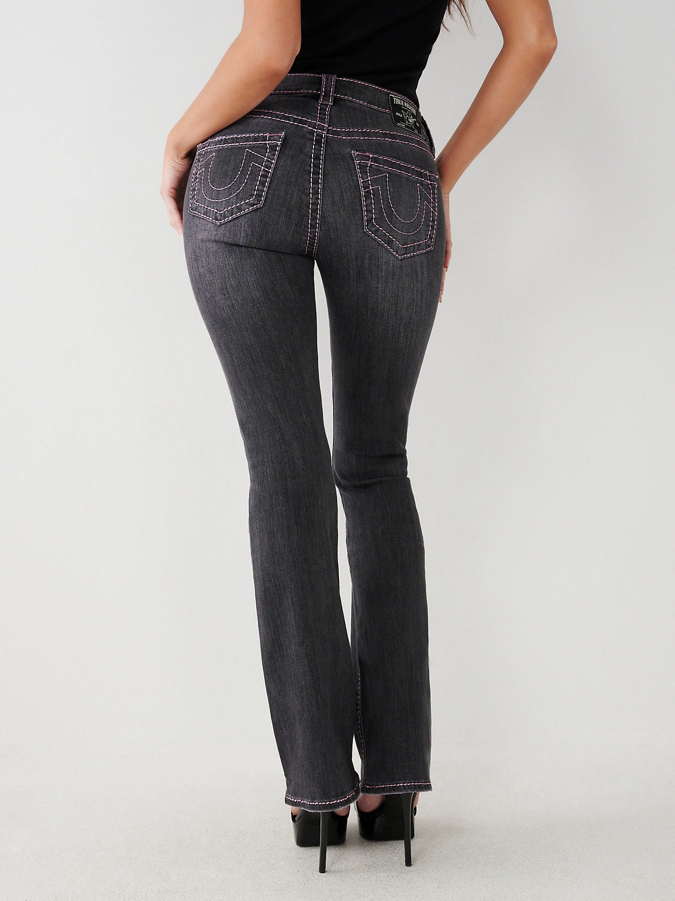 BECCA MR BOOTCUT LUREX BIG T