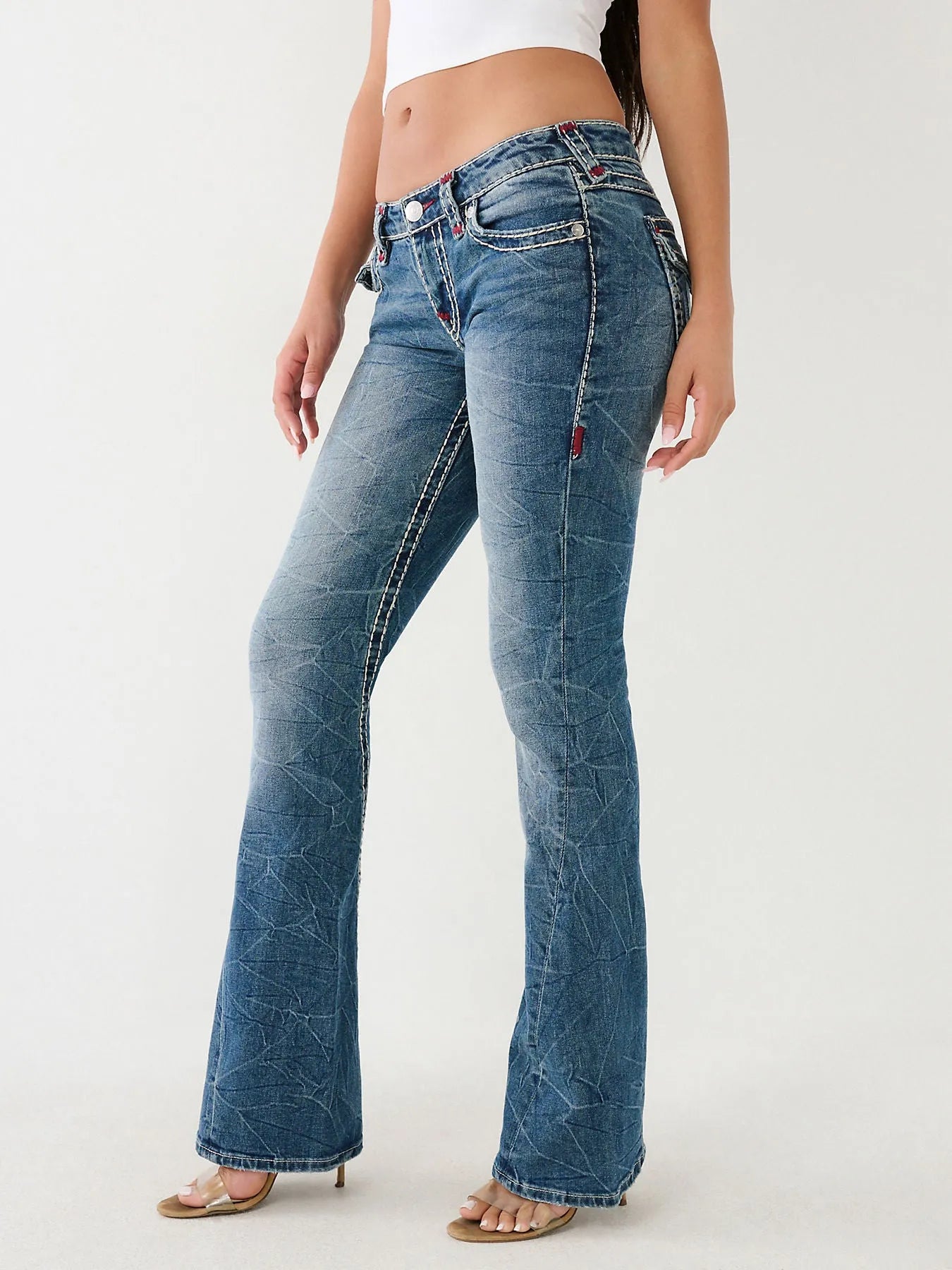 JOEY LOW RISE FLARE SUPER T
