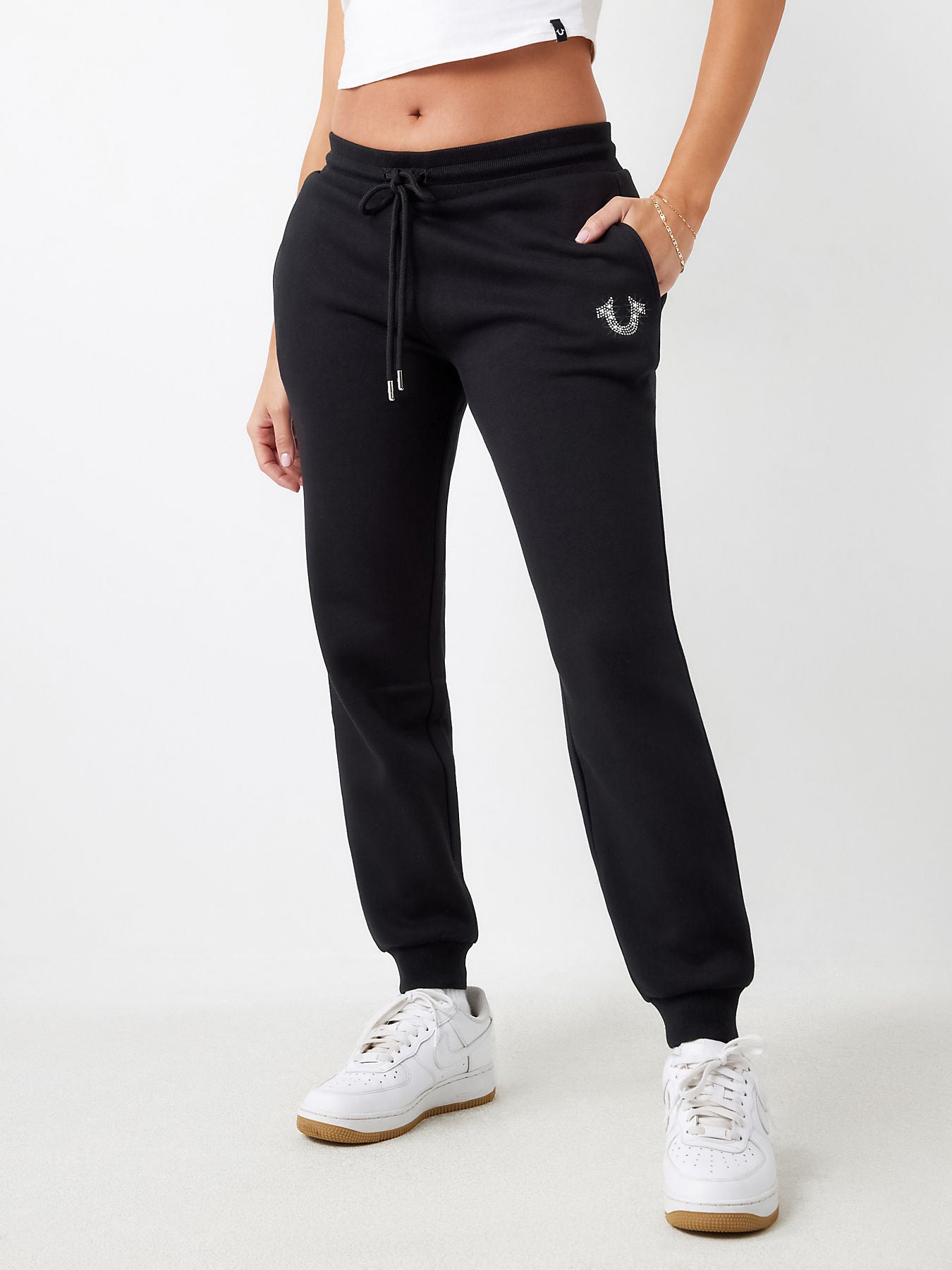 Mid rise sales joggers