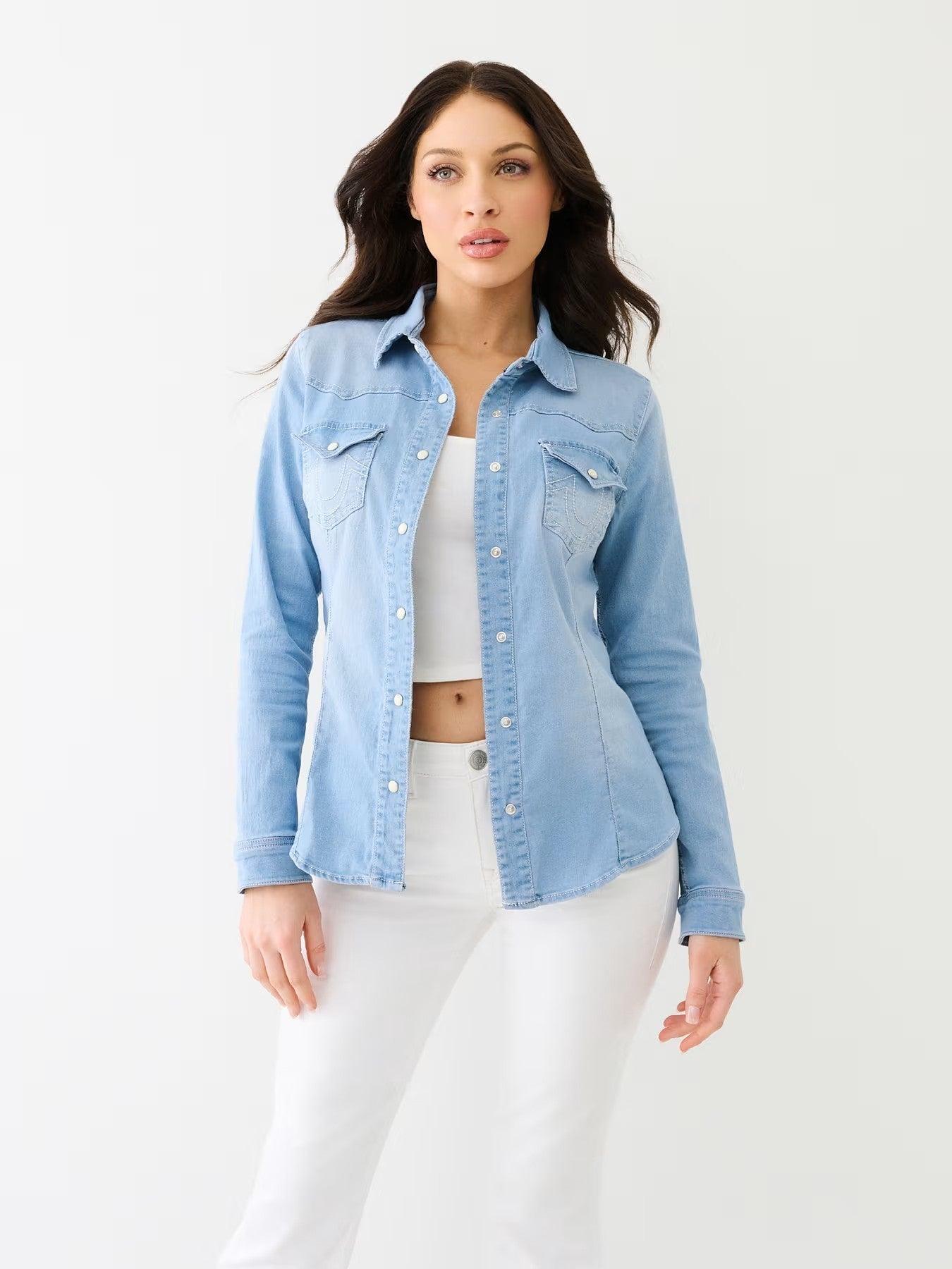 WESTERN DENIM SHIRT - TRUE RELIGION MEXICO