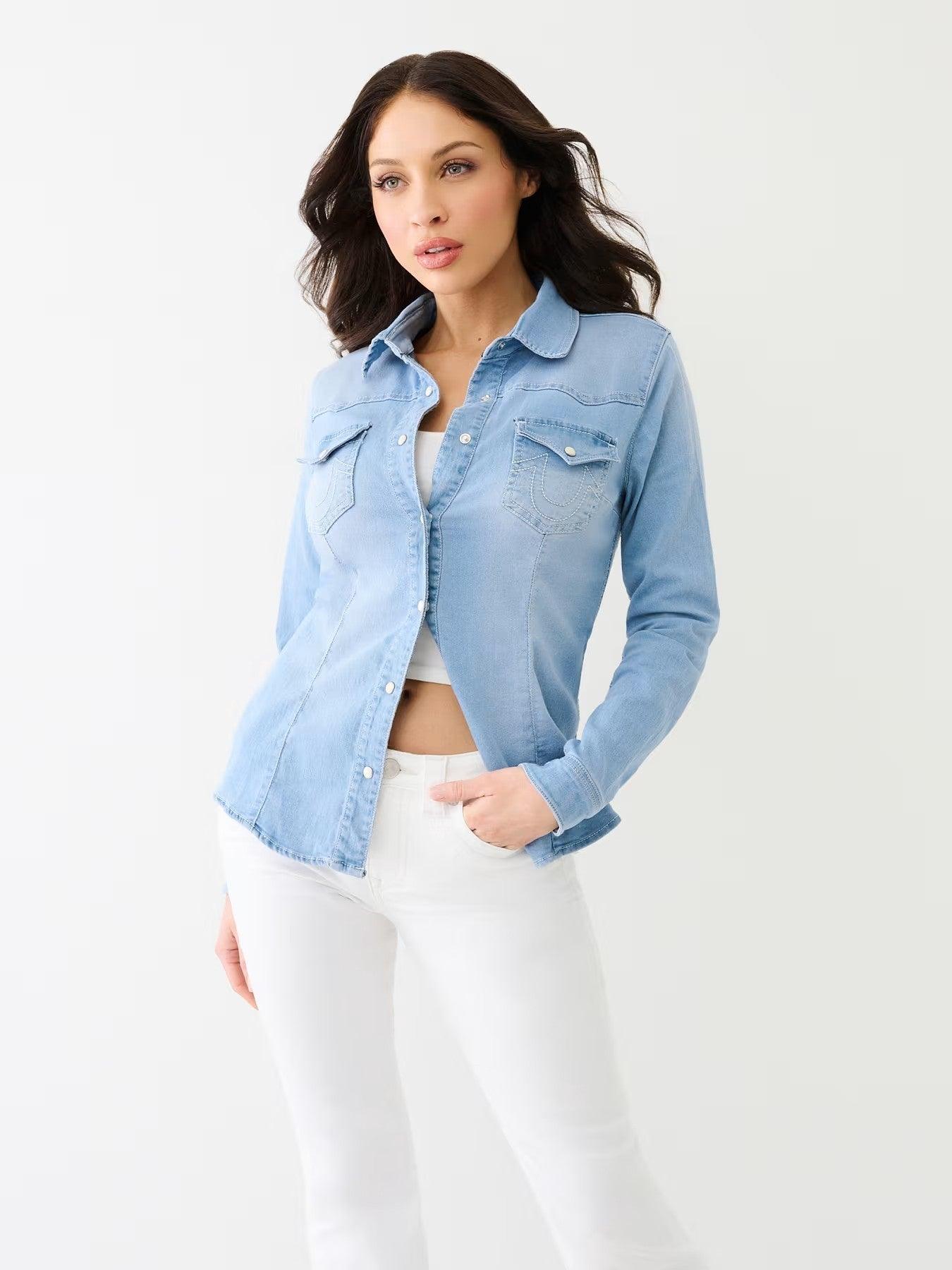 WESTERN DENIM SHIRT - TRUE RELIGION MEXICO
