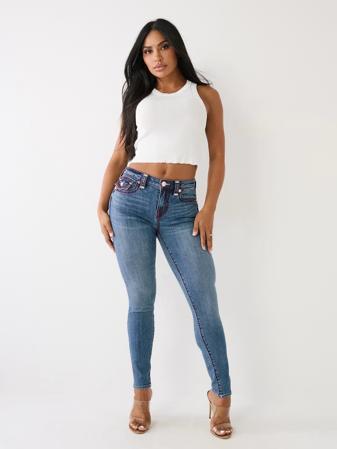 JENNIE MR SKINNY FLAP SUPER T - TRUE RELIGION MEXICO