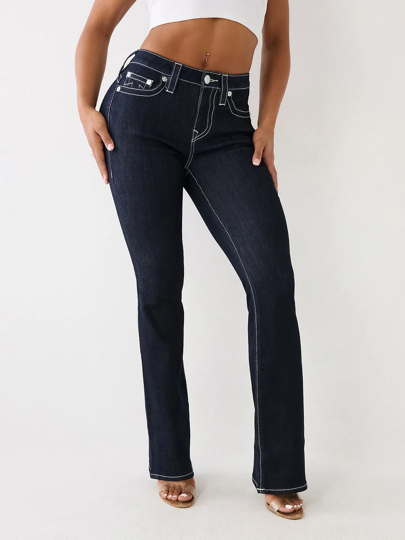 BECCA MID RISE BOOT CUT