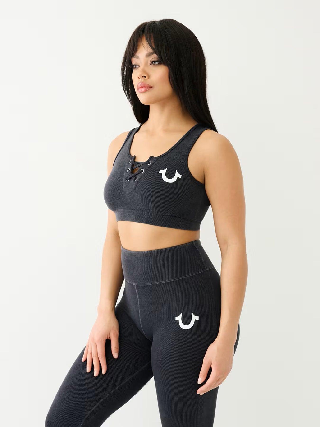 WASHED SEAMLESS SPORTS BRA - TRUE RELIGION MEXICO