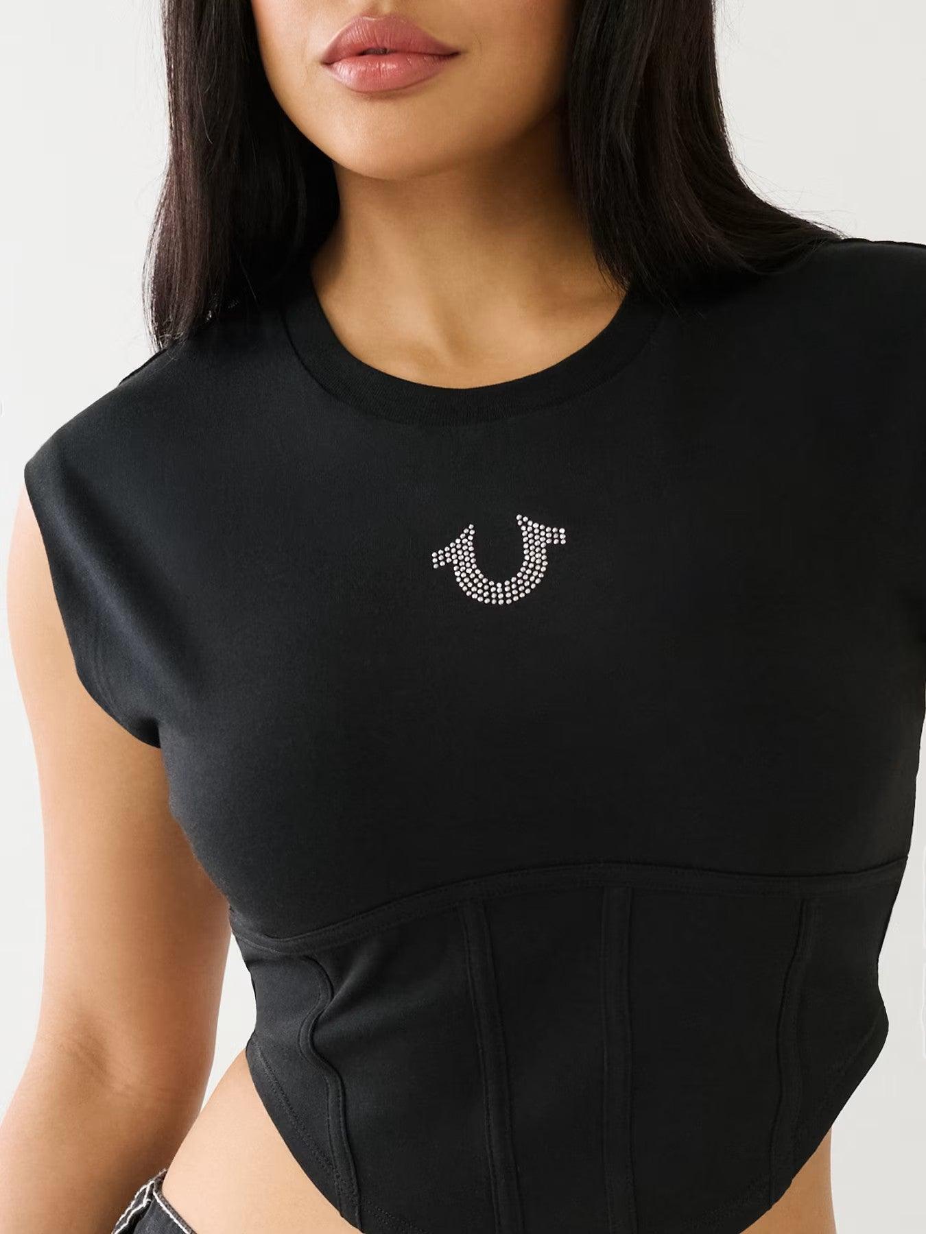 HS CORSET SS TOP - TRUE RELIGION MEXICO