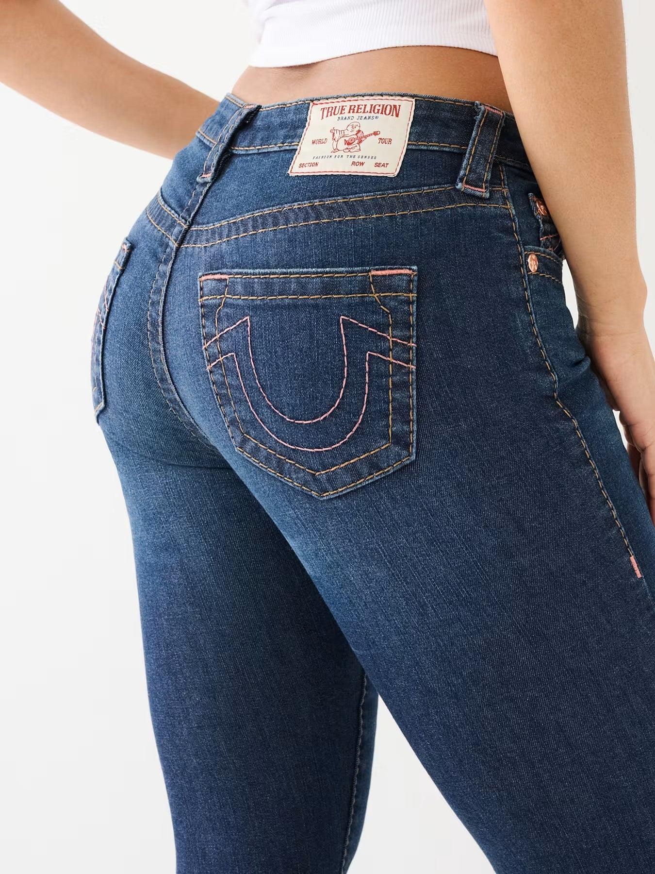 JENNIE MID RISE SKINNY BIG T - TRUE RELIGION MEXICO