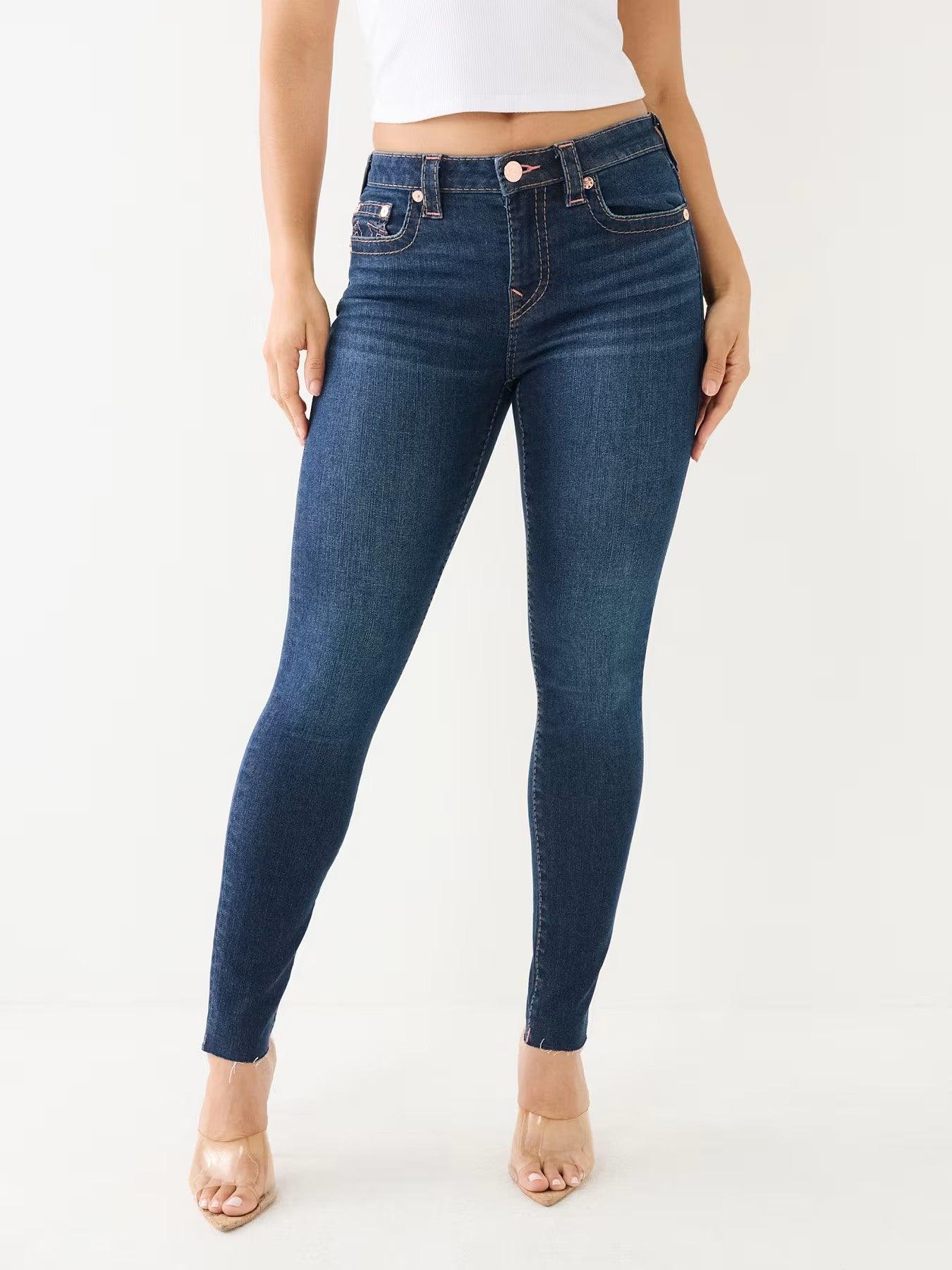JENNIE MID RISE SKINNY BIG T - TRUE RELIGION MEXICO