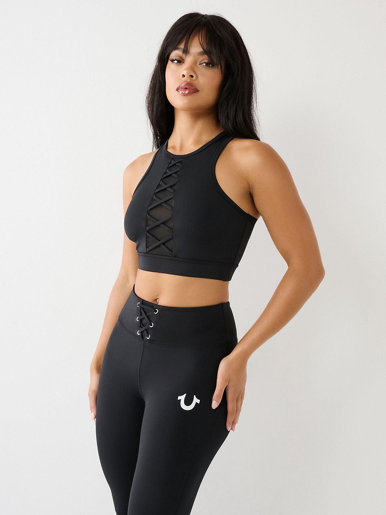LACE UP SPORTS BRA TOP - TRUE RELIGION MEXICO
