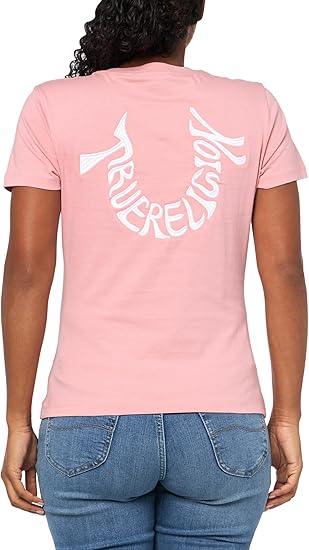 EMBROIDERED HORSESHOE CREW TEE - TRUE RELIGION MEXICO
