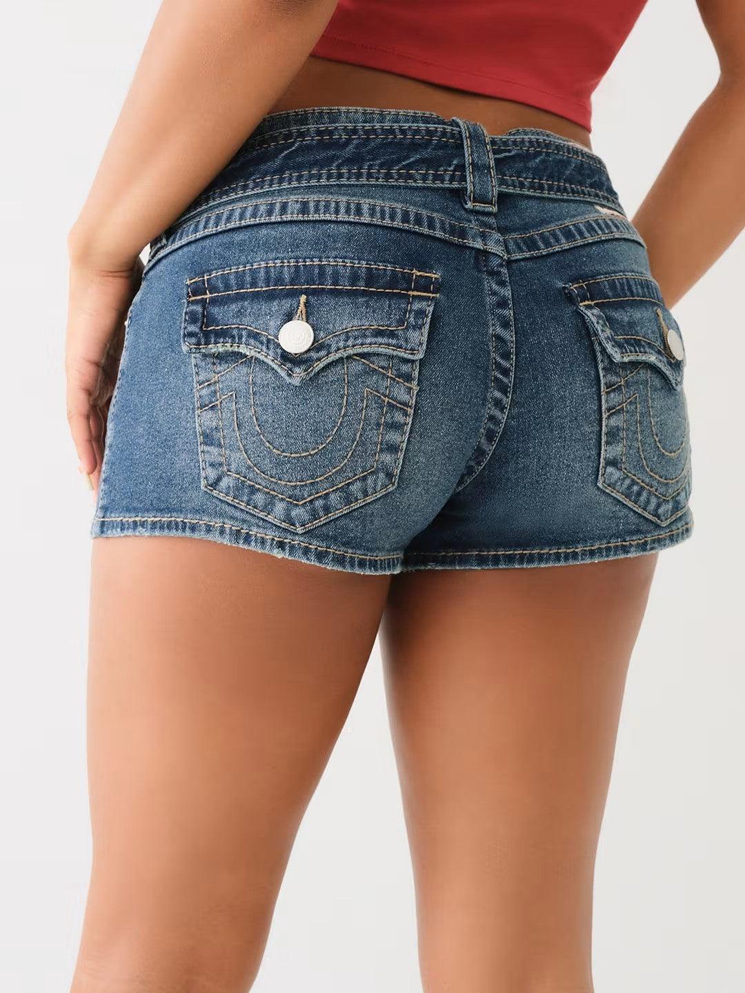 JOEY CUT OFF SHORT BIG T - TRUE RELIGION MEXICO