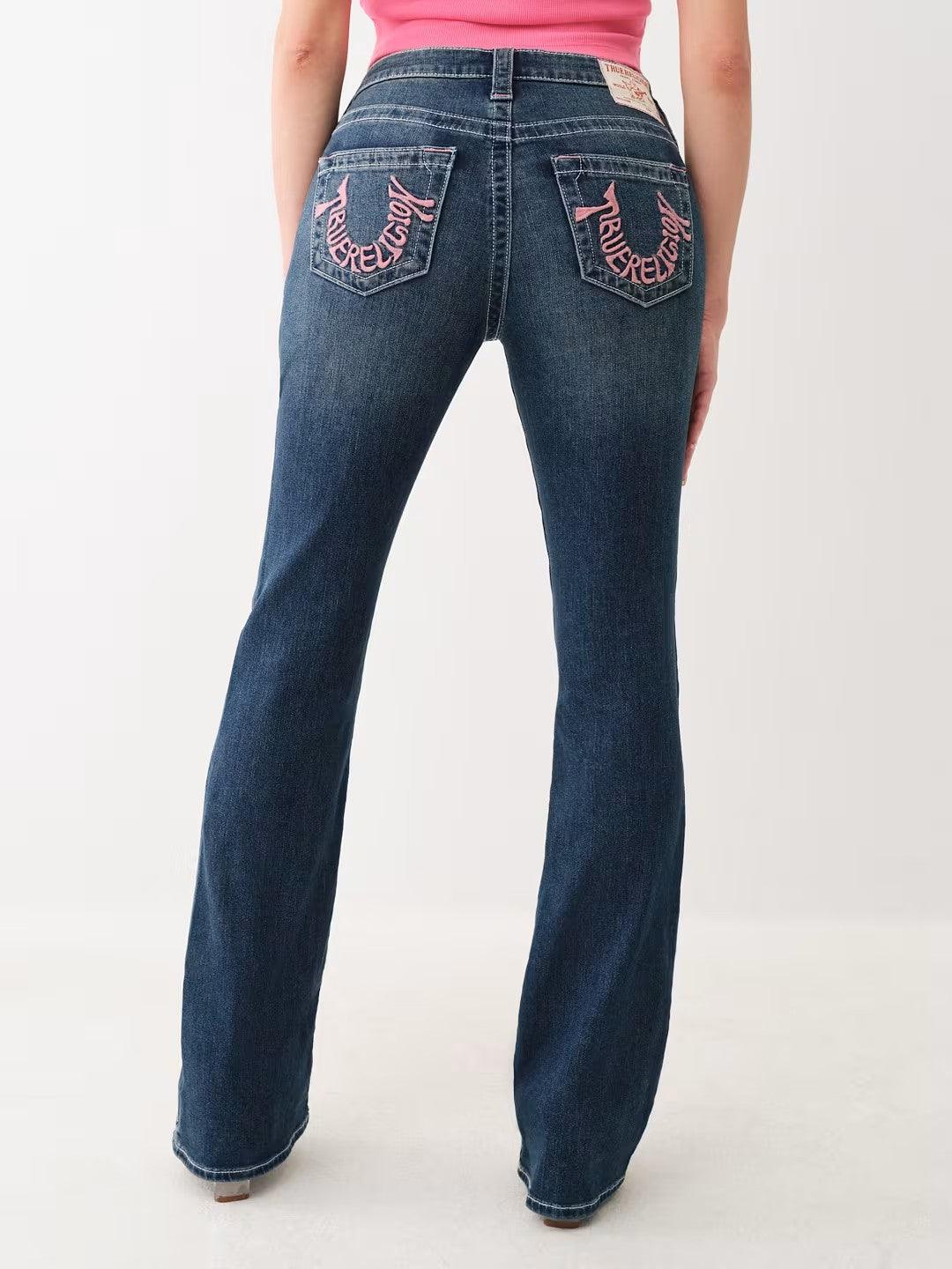 HS EMB BECCA MID RISE BOOTCUT - TRUE RELIGION MEXICO