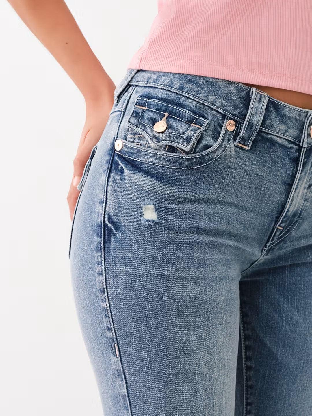 BECCA MID RISE BOOTCUT FLAP - TRUE RELIGION MEXICO