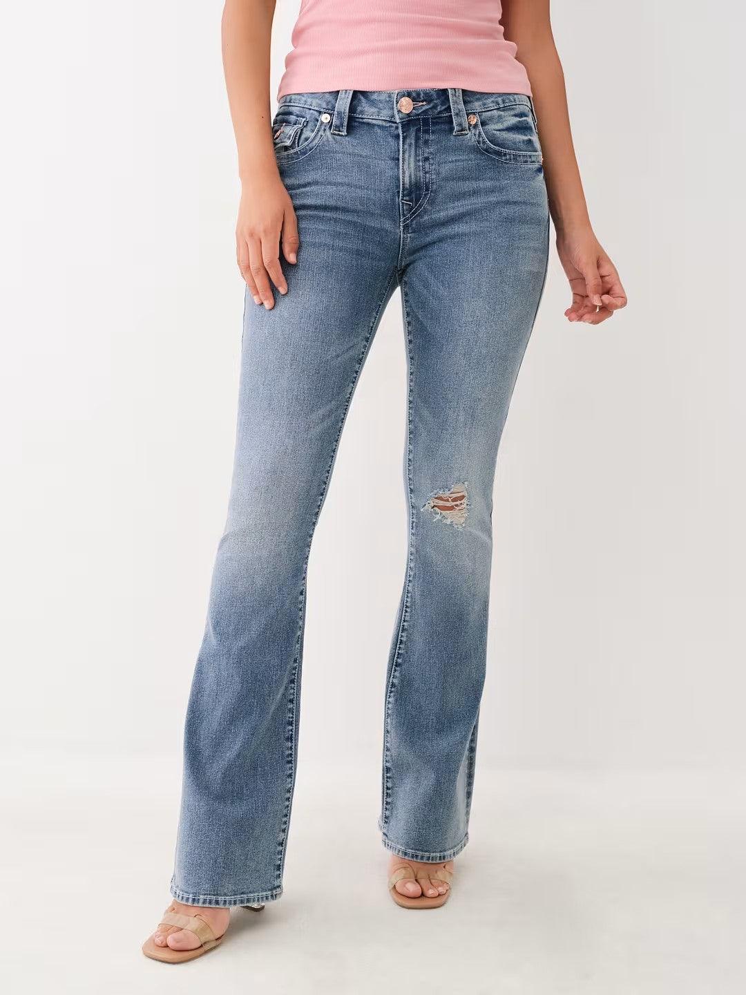 BECCA MID RISE BOOTCUT FLAP - TRUE RELIGION MEXICO