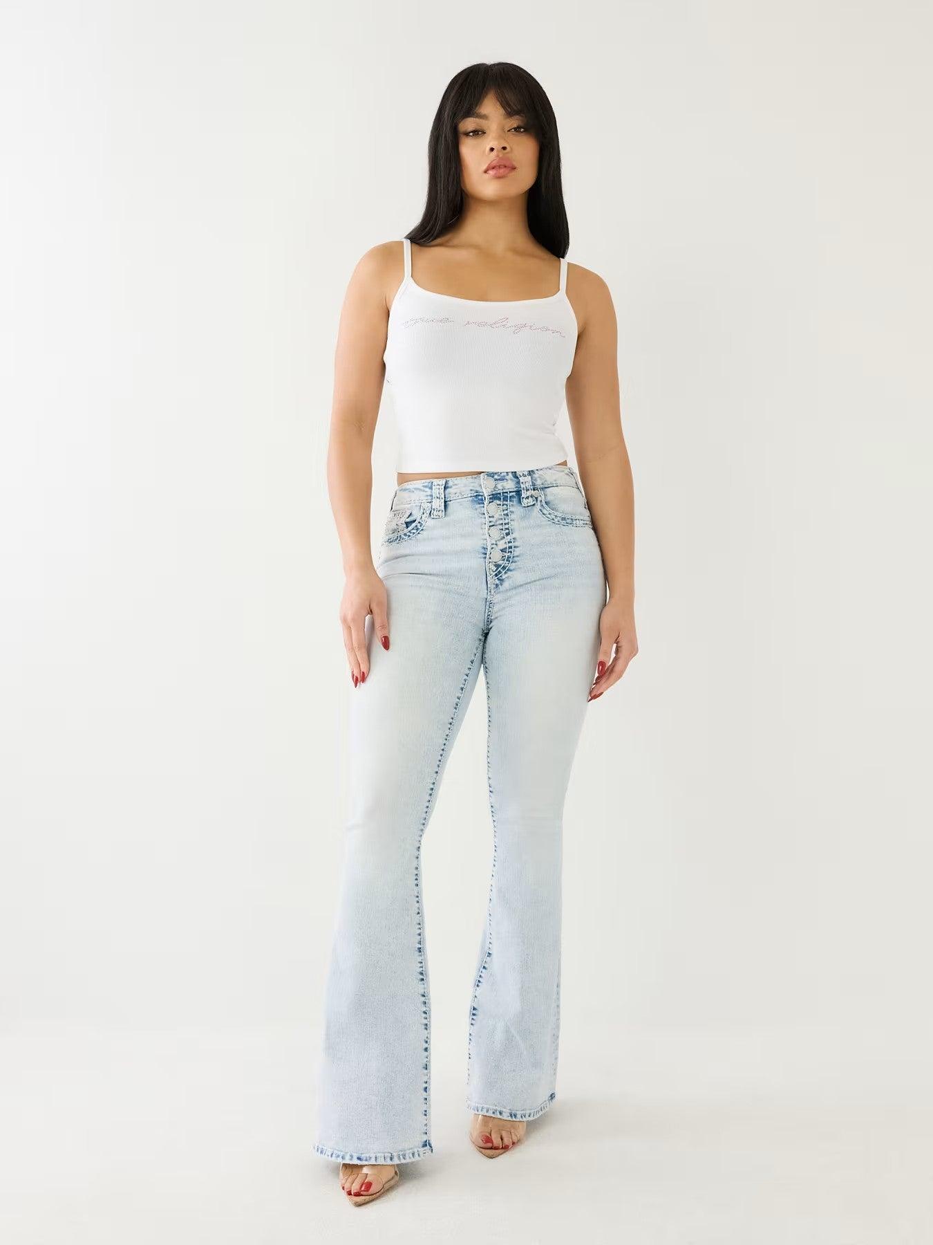 CHARLIE HR VINTAGE FLARE SUP T - TRUE RELIGION MEXICO