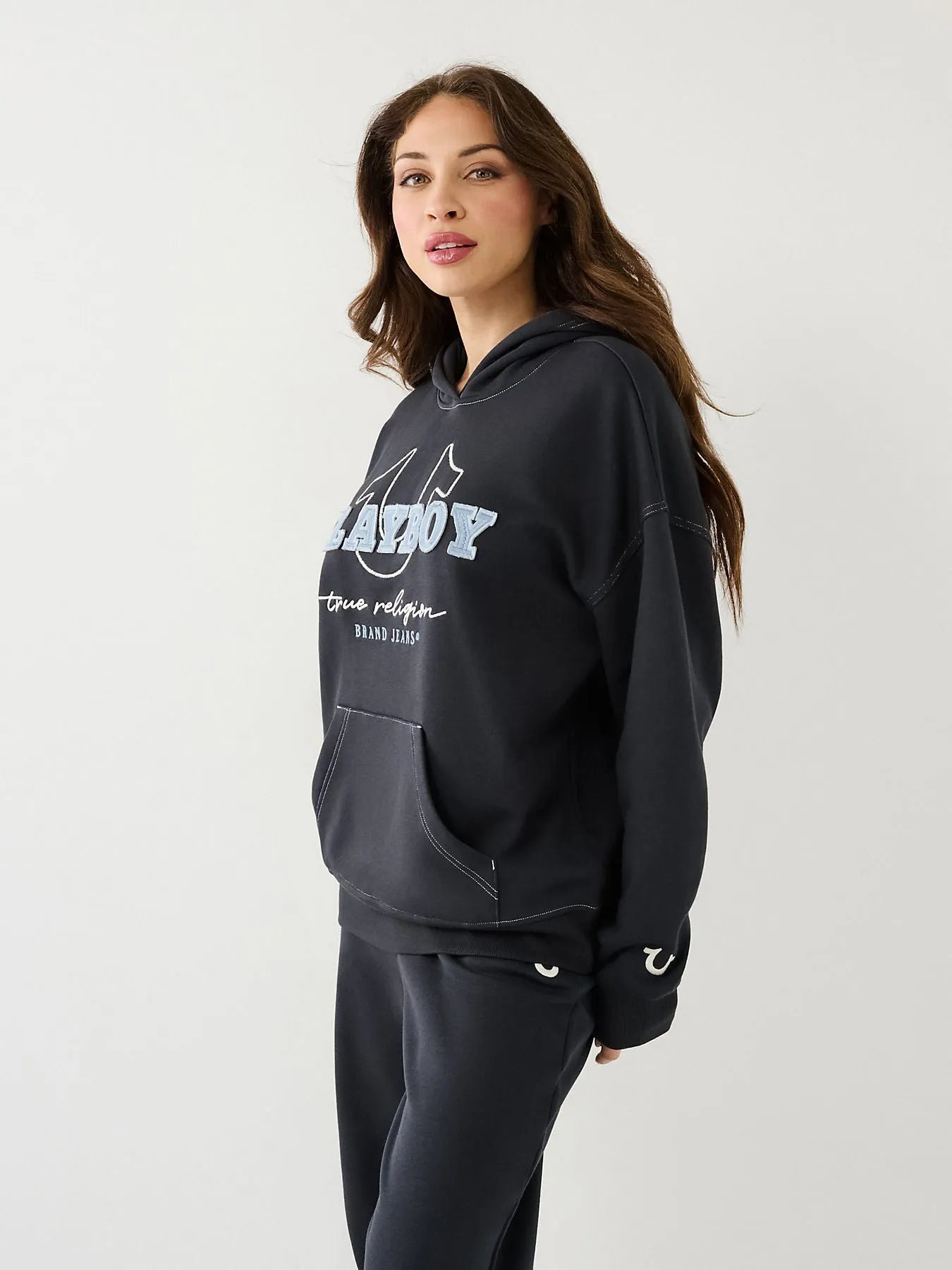 OVS BOYFRIEND FLEECE HOODIE