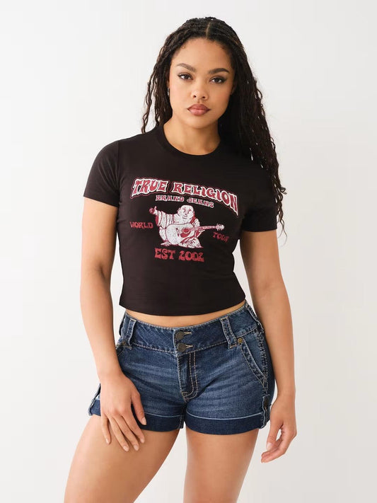 HERITAGE SS BABY TEE - TRUE RELIGION MEXICO